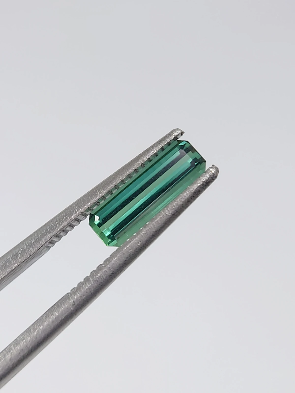 0.66ct Natural Green Tourmaline Emerald Cut Loose Gemstone From Afghanistan — view 8