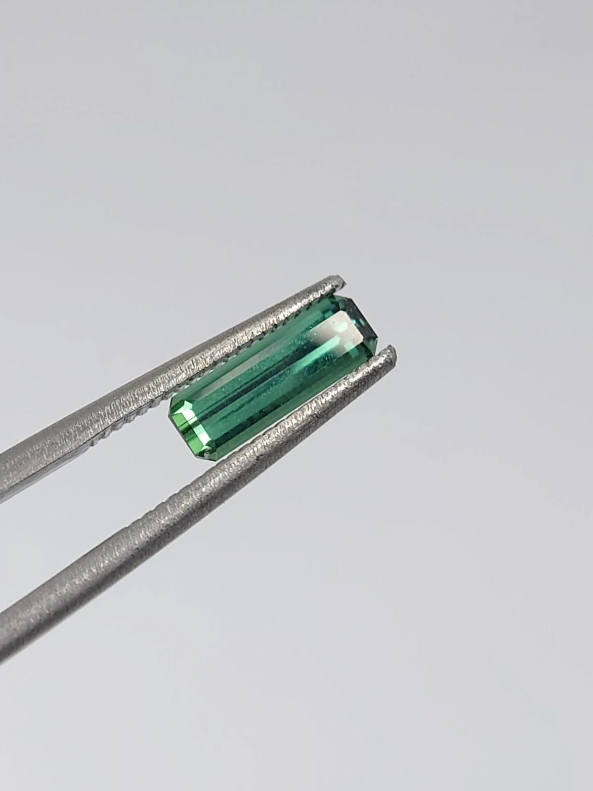 0.66ct Natural Green Tourmaline Emerald Cut Loose Gemstone From Afghanistan — view 9
