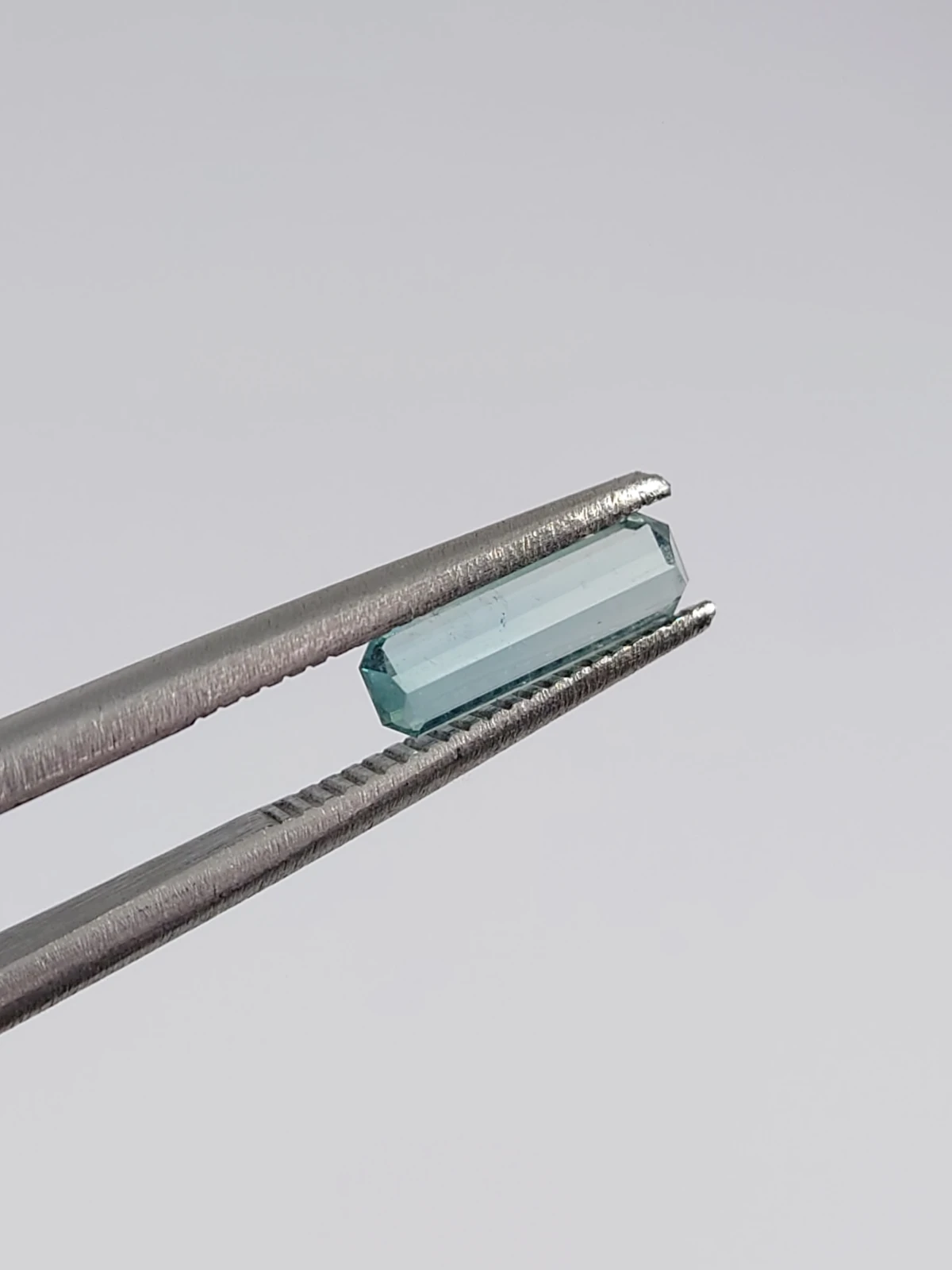 0.50ct Natural Seafoam Tourmaline Emerald Cut Loose Gemstone From Afghanistan — view 3