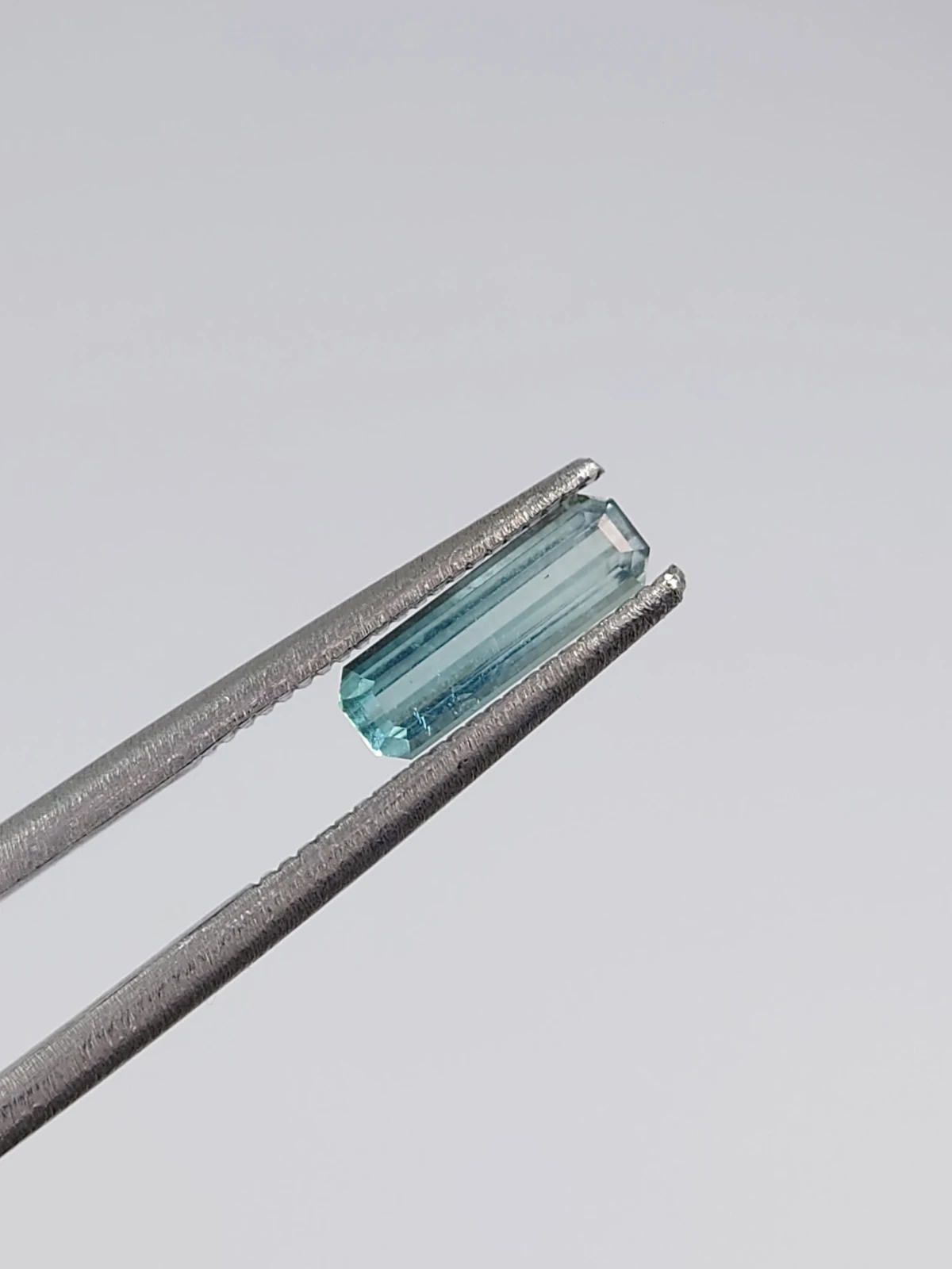 0.50ct Natural Seafoam Tourmaline Emerald Cut Loose Gemstone From Afghanistan — view 4
