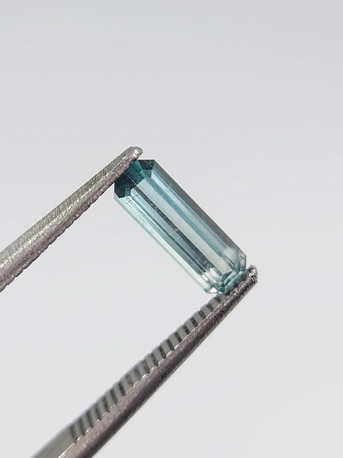 0.50ct Natural Seafoam Tourmaline Emerald Cut Loose Gemstone From Afghanistan — view 5