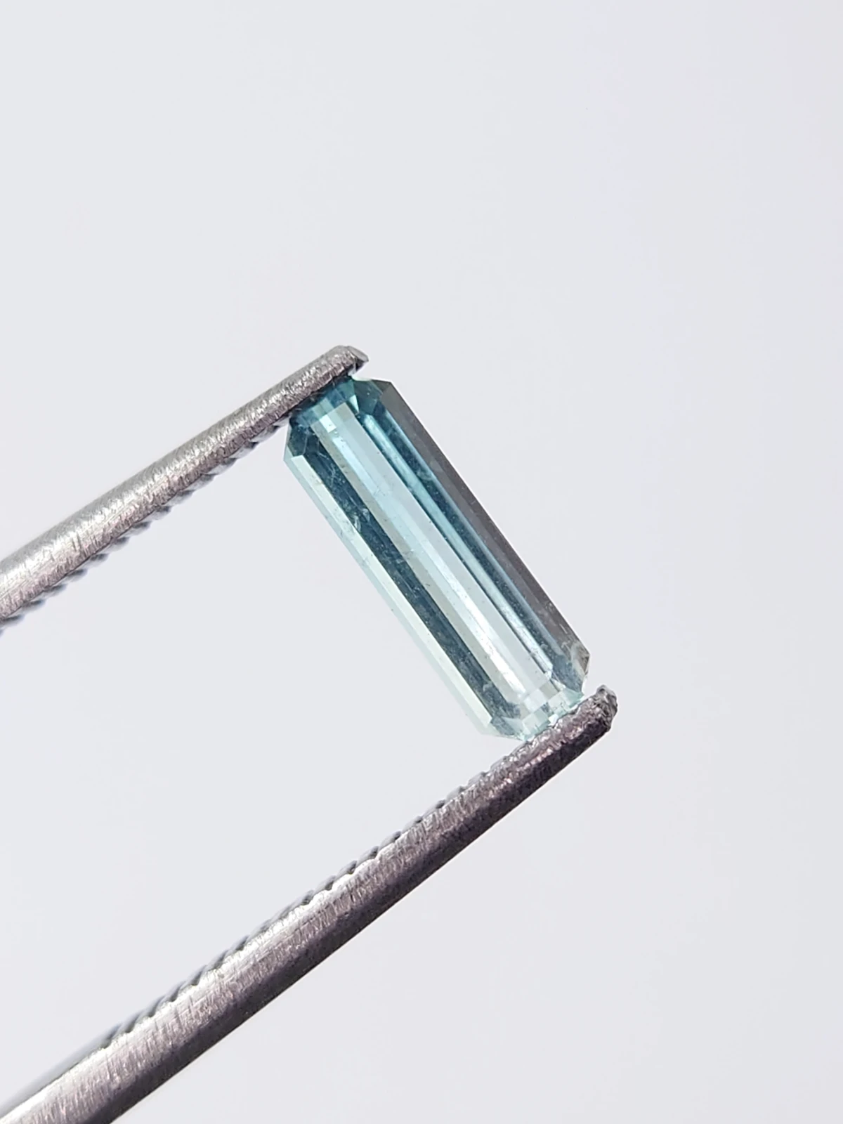 0.50ct Natural Seafoam Tourmaline Emerald Cut Loose Gemstone From Afghanistan — view 7
