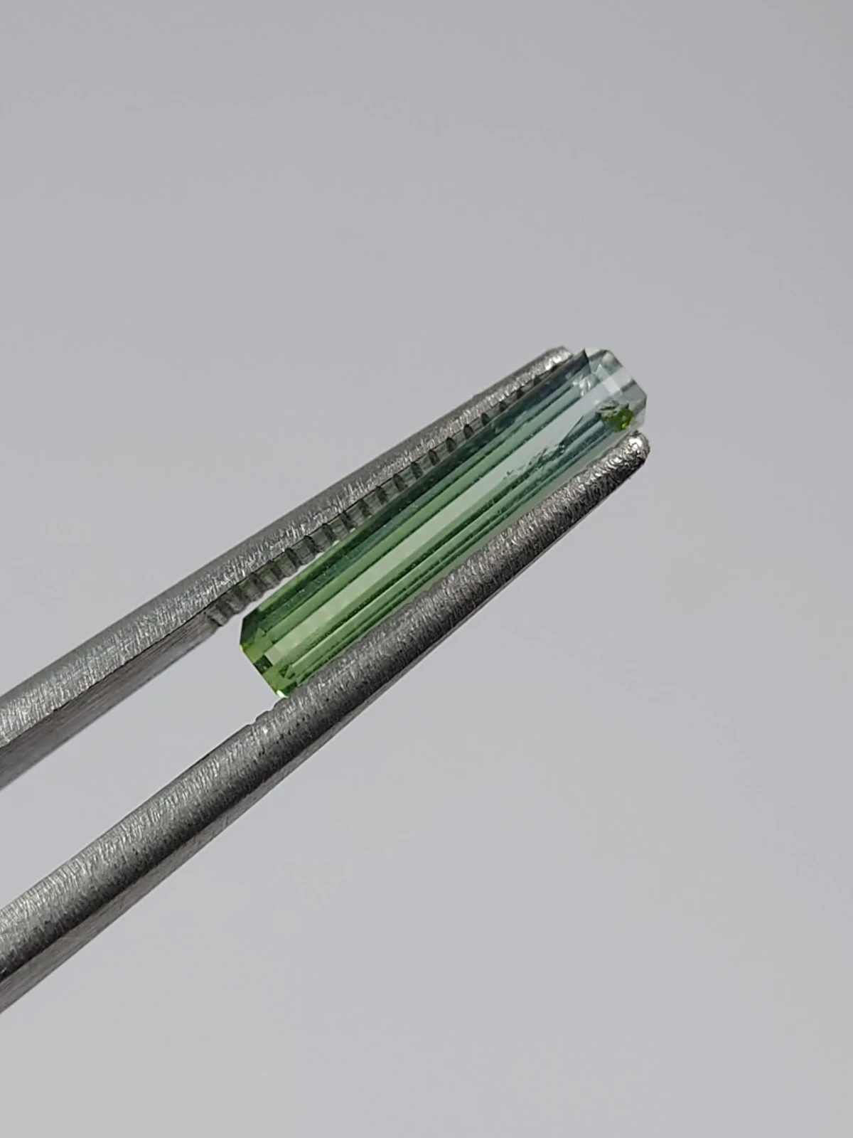 0.80ct Natural Bi-color Tourmaline Loose Gemstone From Afghanistan — view 1