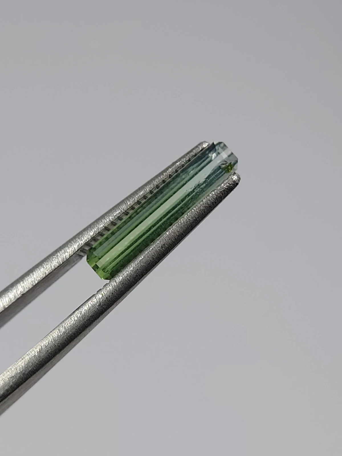 0.80ct Natural Bi-color Tourmaline Loose Gemstone From Afghanistan — view 4