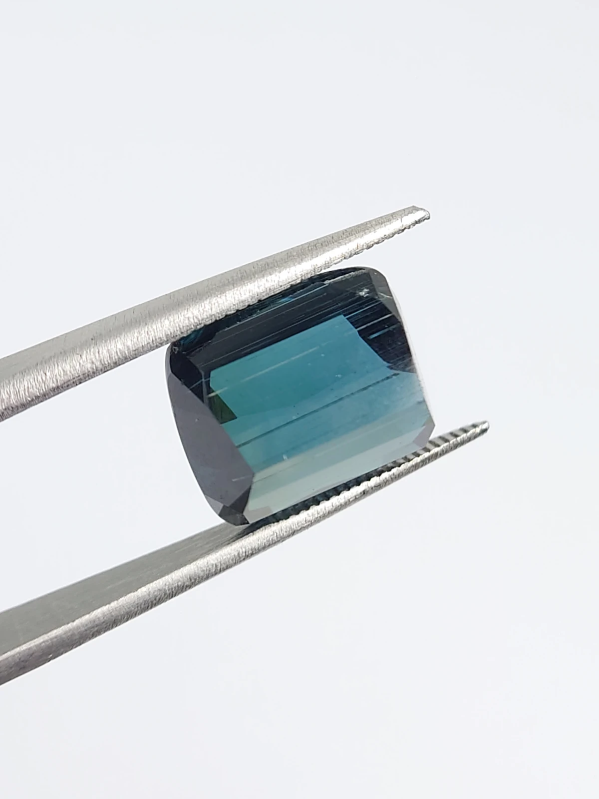 11.18ct Natural Indicolite Tourmaline Cushion Cut Loose Gemstone From Afghanistan — view 3