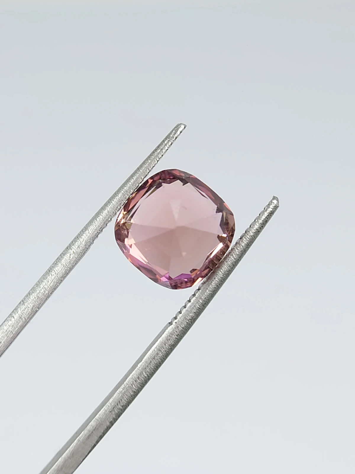 3.50ct Natural Pink Tourmaline Cushion Cut Loose Gemstone From Afghanistan — view 2