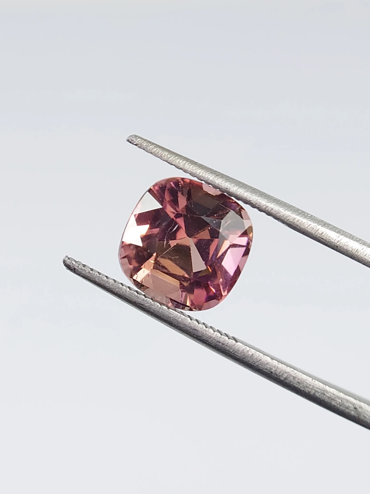 3.50ct Natural Pink Tourmaline Cushion Cut Loose Gemstone From Afghanistan — view 4