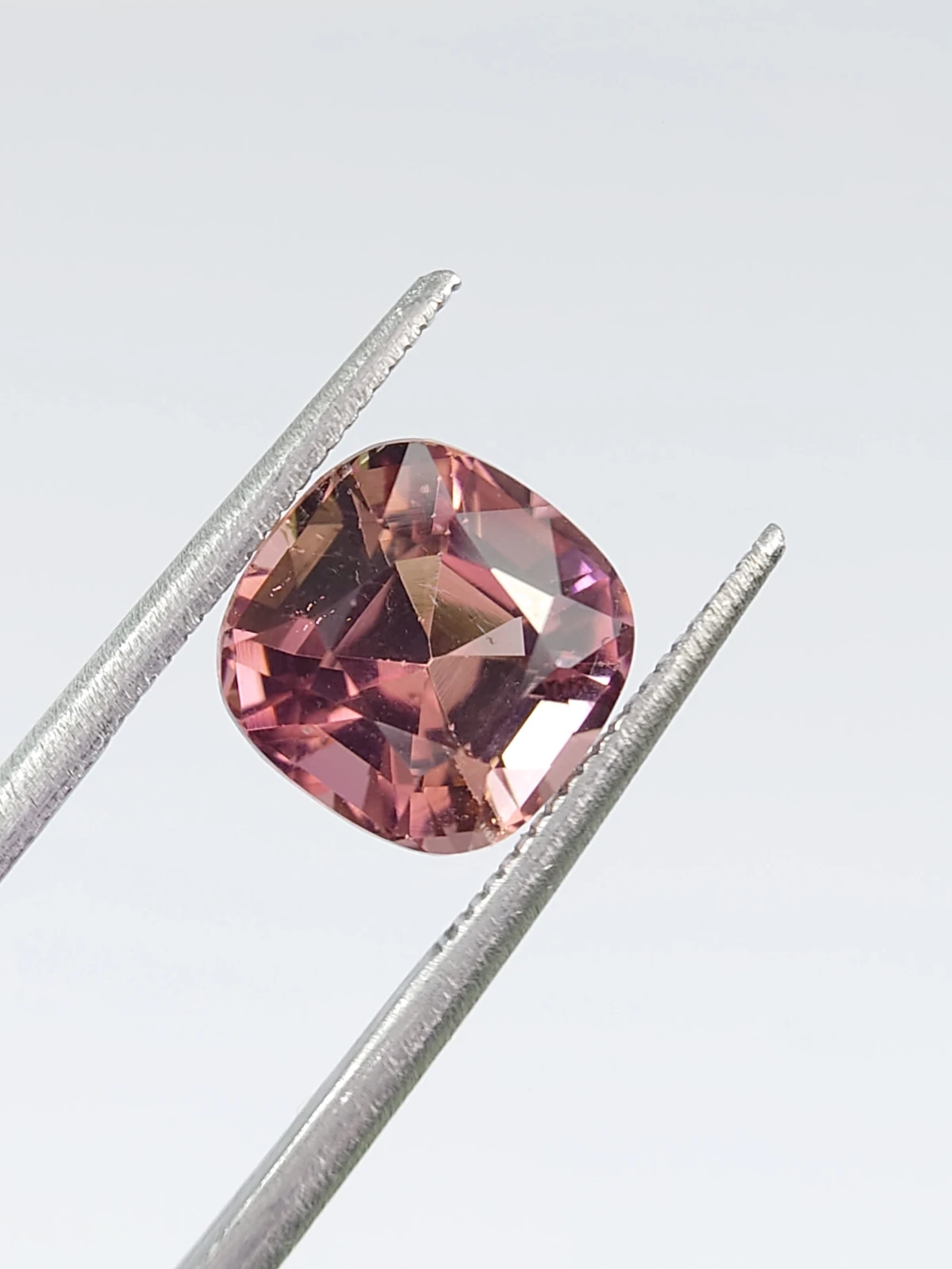 3.50ct Natural Pink Tourmaline Cushion Cut Loose Gemstone From Afghanistan — view 3