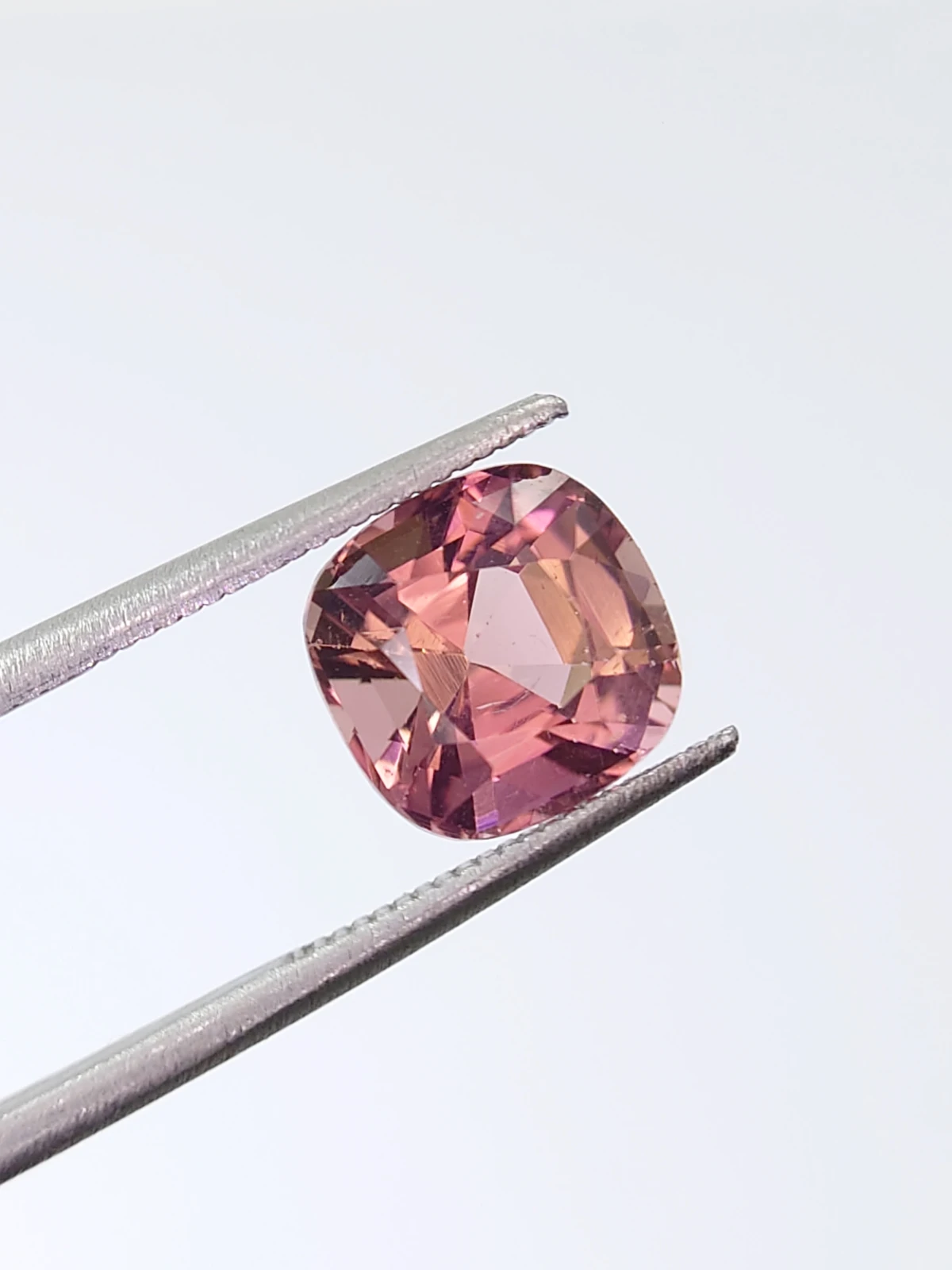 3.50ct Natural Pink Tourmaline Cushion Cut Loose Gemstone From Afghanistan — view 5