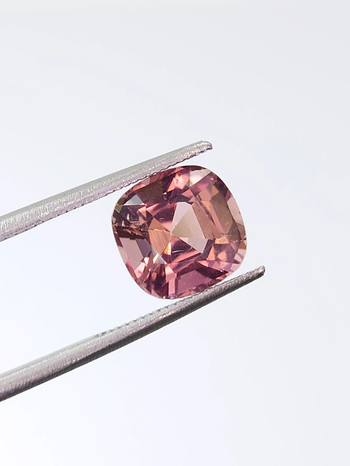 3.50ct Natural Pink Tourmaline Cushion Cut Loose Gemstone From Afghanistan — view 6