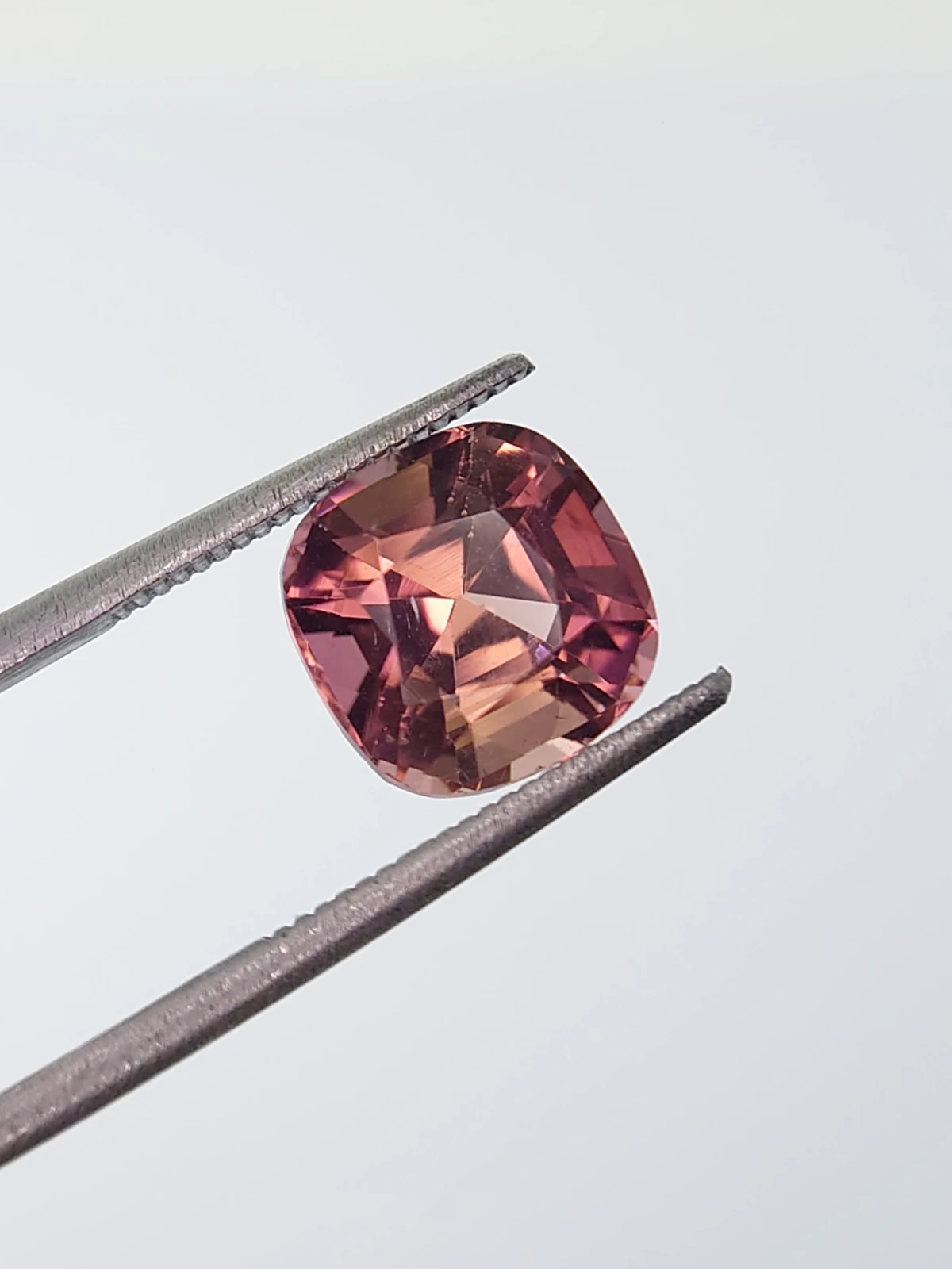 3.50ct Natural Pink Tourmaline Cushion Cut Loose Gemstone From Afghanistan — view 7