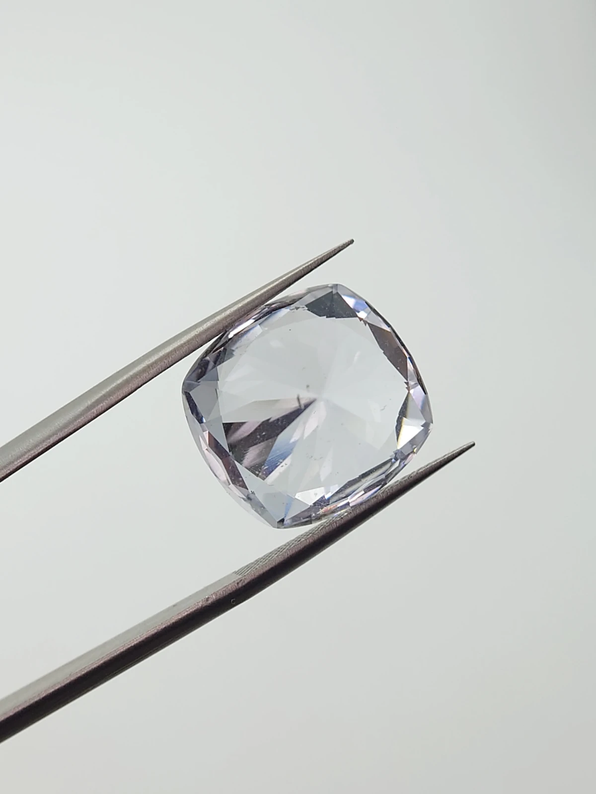 15.52ct Natural Morganite Cushion Cut Loose Gemstone From Madagascar — view 2
