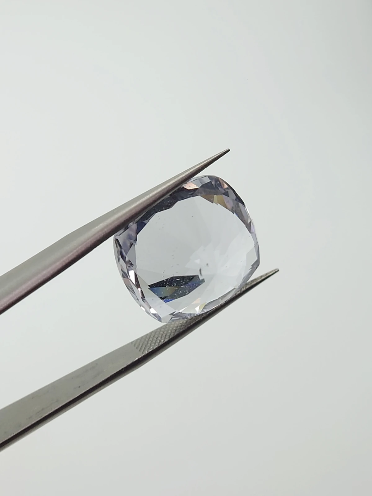 15.52ct Natural Morganite Cushion Cut Loose Gemstone From Madagascar — view 3