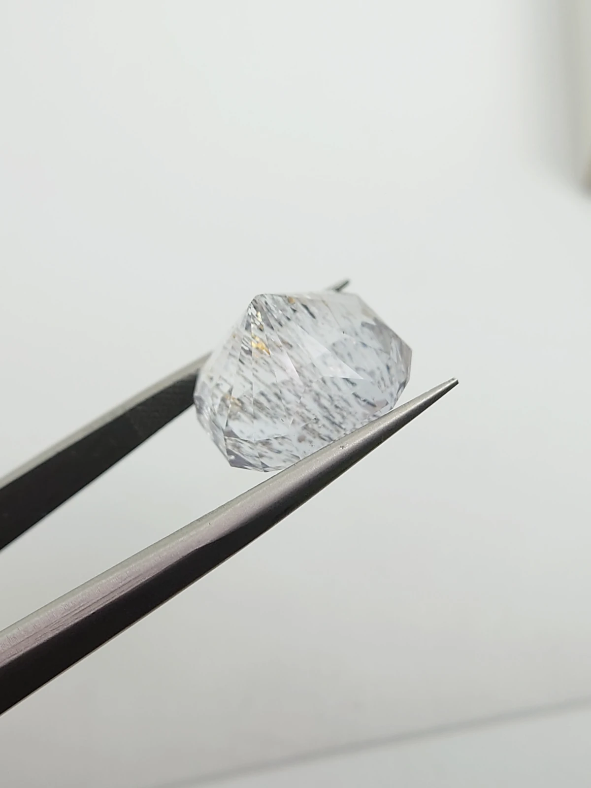 12.86ct Natural Morganite Cushion Cut Loose Gemstone From Madagascar — view 10