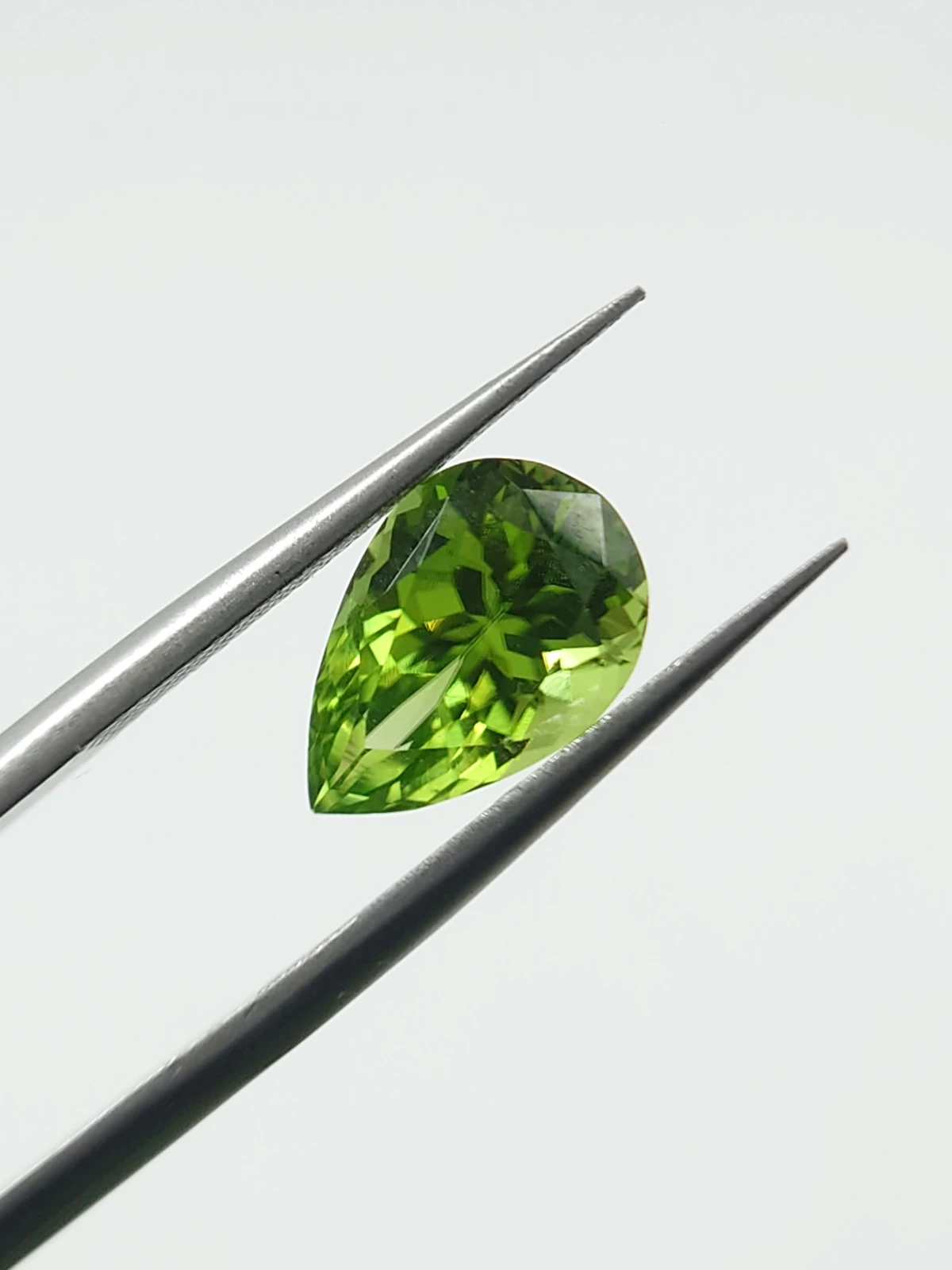 2.71ct Natural Peridot in Pear Cut Loose Gemstone From Pakistan — view 1