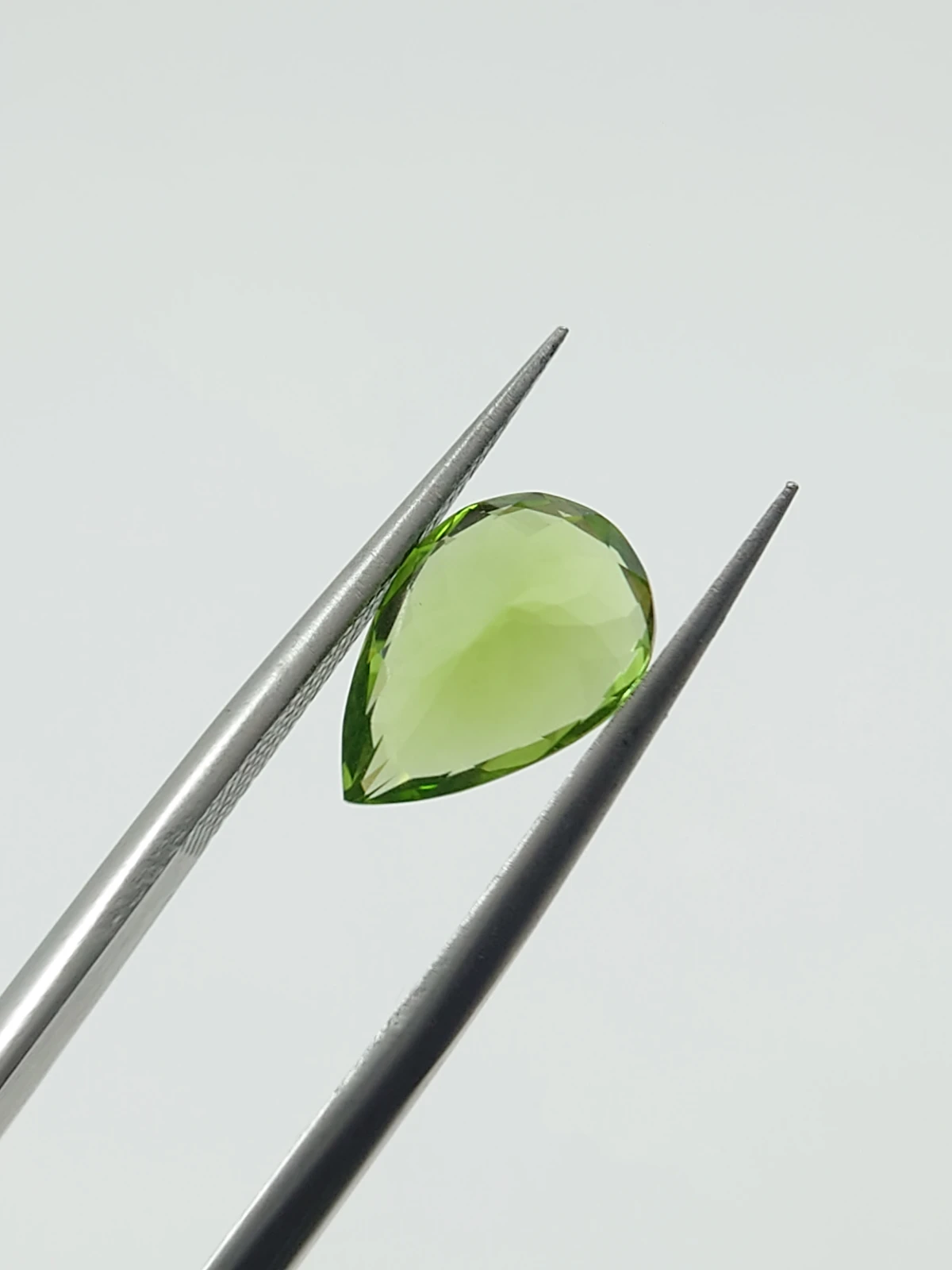 2.71ct Natural Peridot in Pear Cut Loose Gemstone From Pakistan — view 2