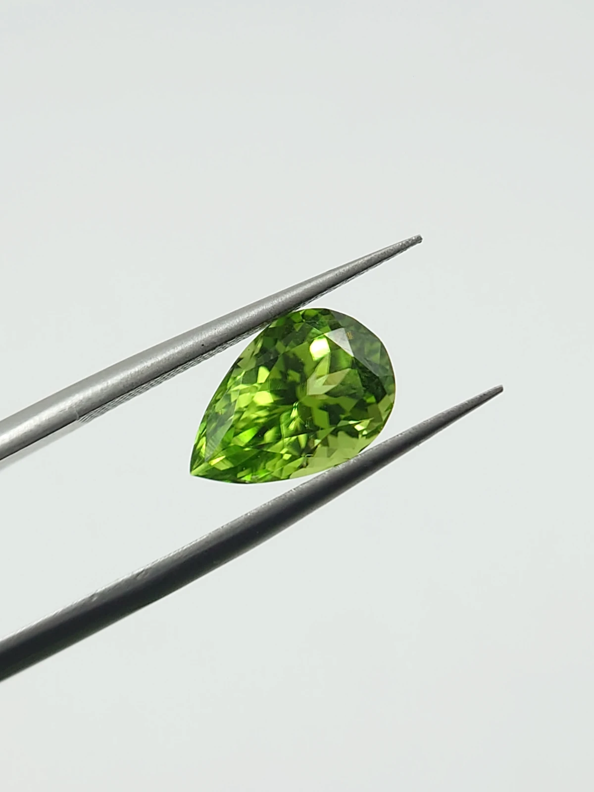 2.71ct Natural Peridot in Pear Cut Loose Gemstone From Pakistan — view 6