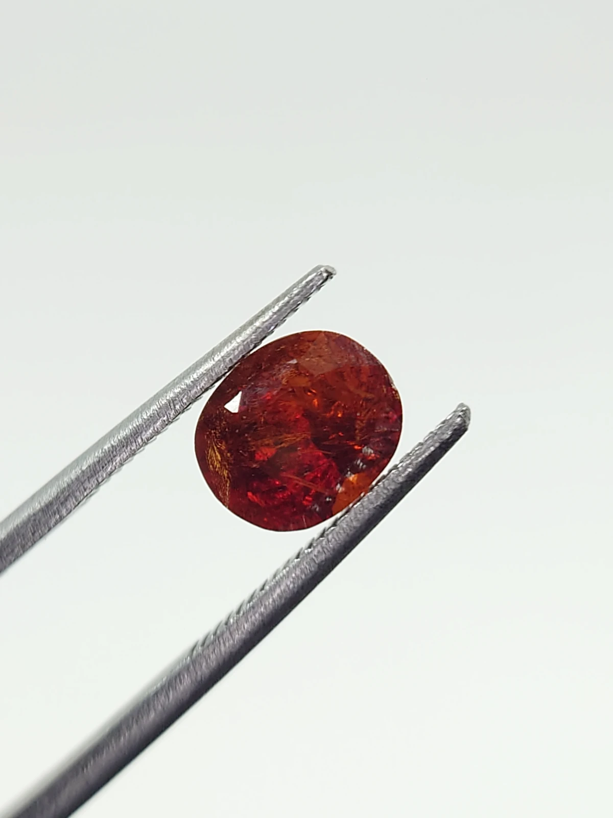 2.15ct Natural Spessartite Garnet Oval Cut Loose Gemstone From Nigeria — view 1