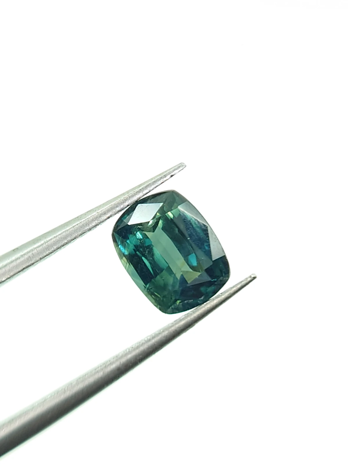 1.16ct Natural Bicolor Sapphire Modified Cushion Cut Loose Gemstone From Nigeria — view 2