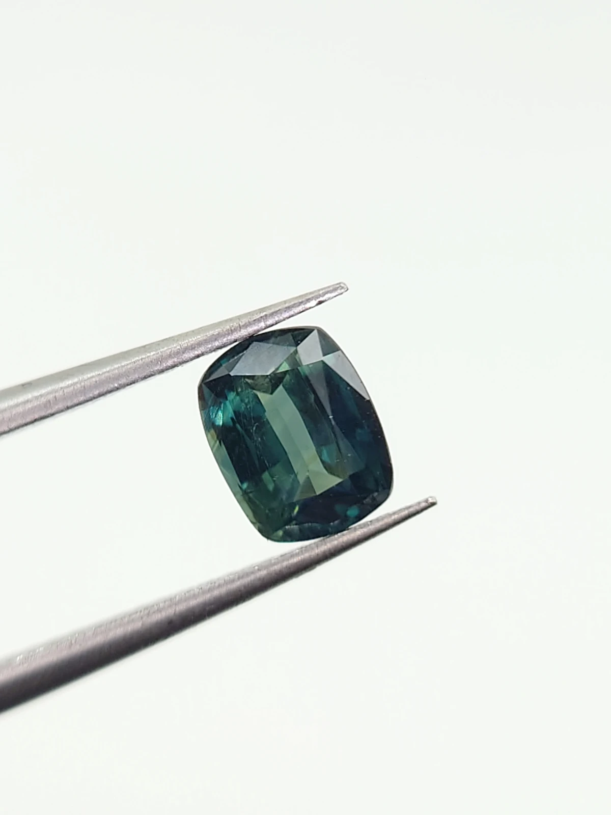 1.16ct Natural Bicolor Sapphire Modified Cushion Cut Loose Gemstone From Nigeria — view 5