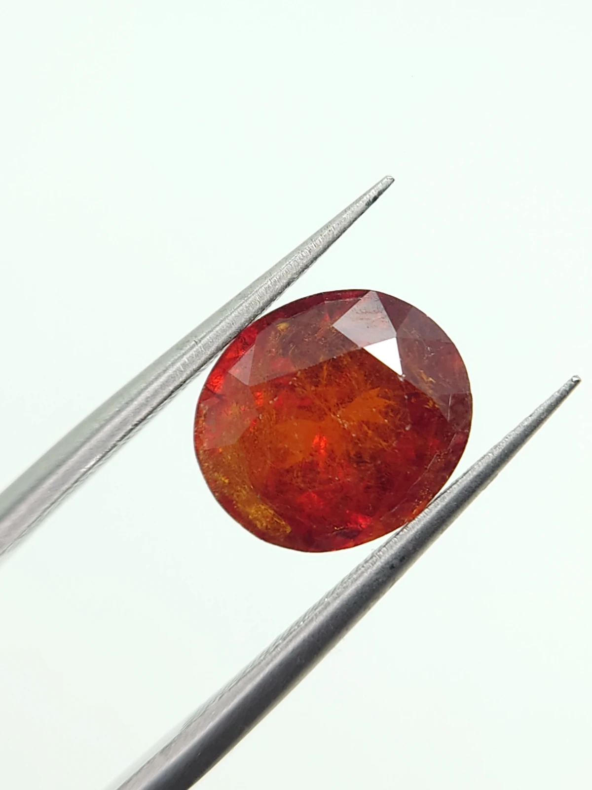 4.27ct Natural Fanta Spessartite Garnet Oval Cut Loose Gemstone From Nigeria — view 1