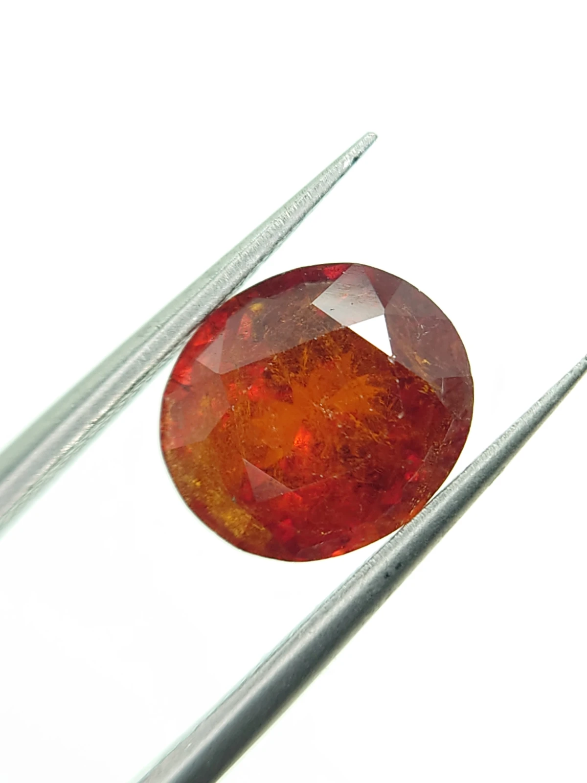 4.27ct Natural Fanta Spessartite Garnet Oval Cut Loose Gemstone From Nigeria — view 3