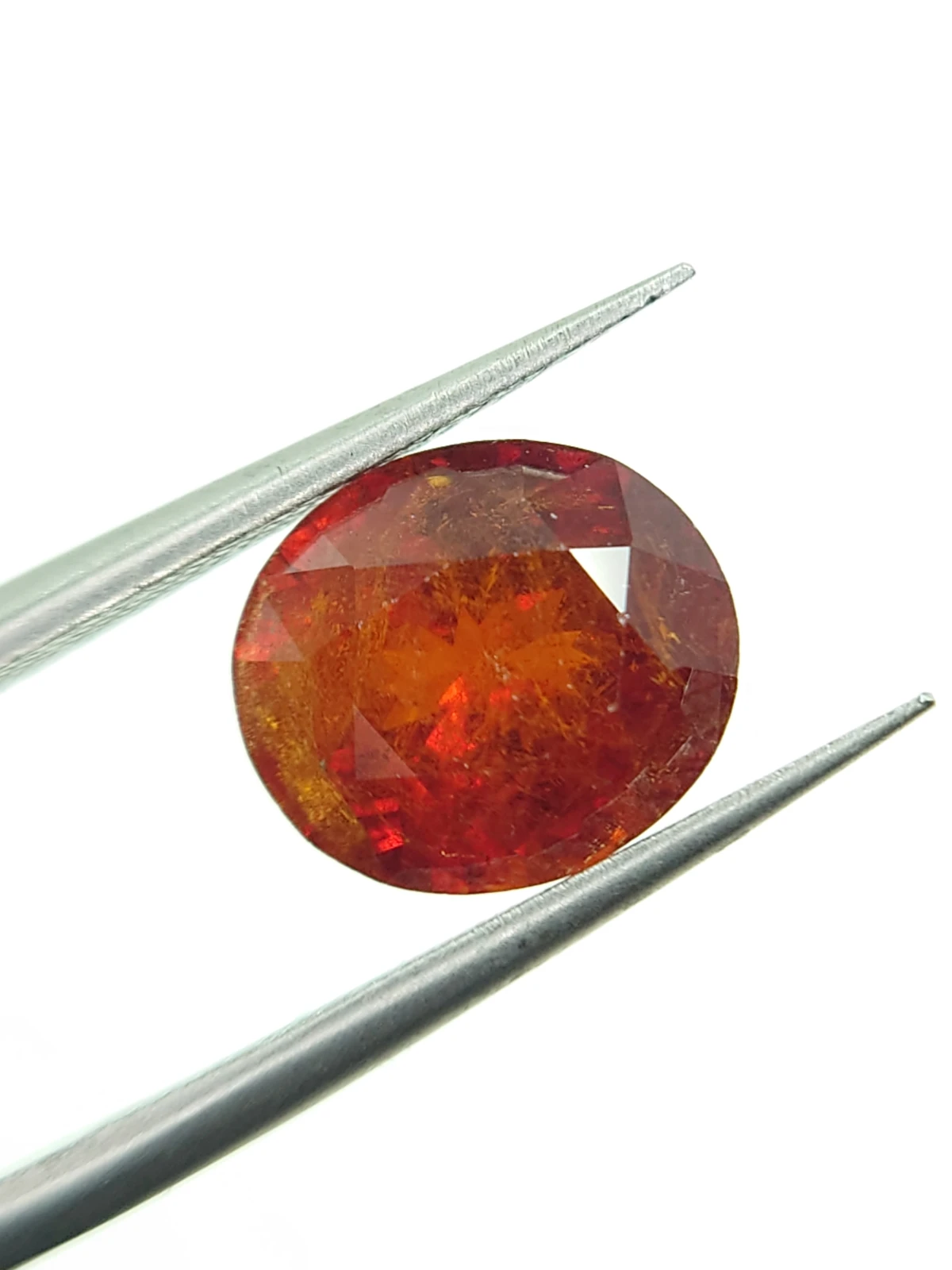 4.27ct Natural Fanta Spessartite Garnet Oval Cut Loose Gemstone From Nigeria — view 4