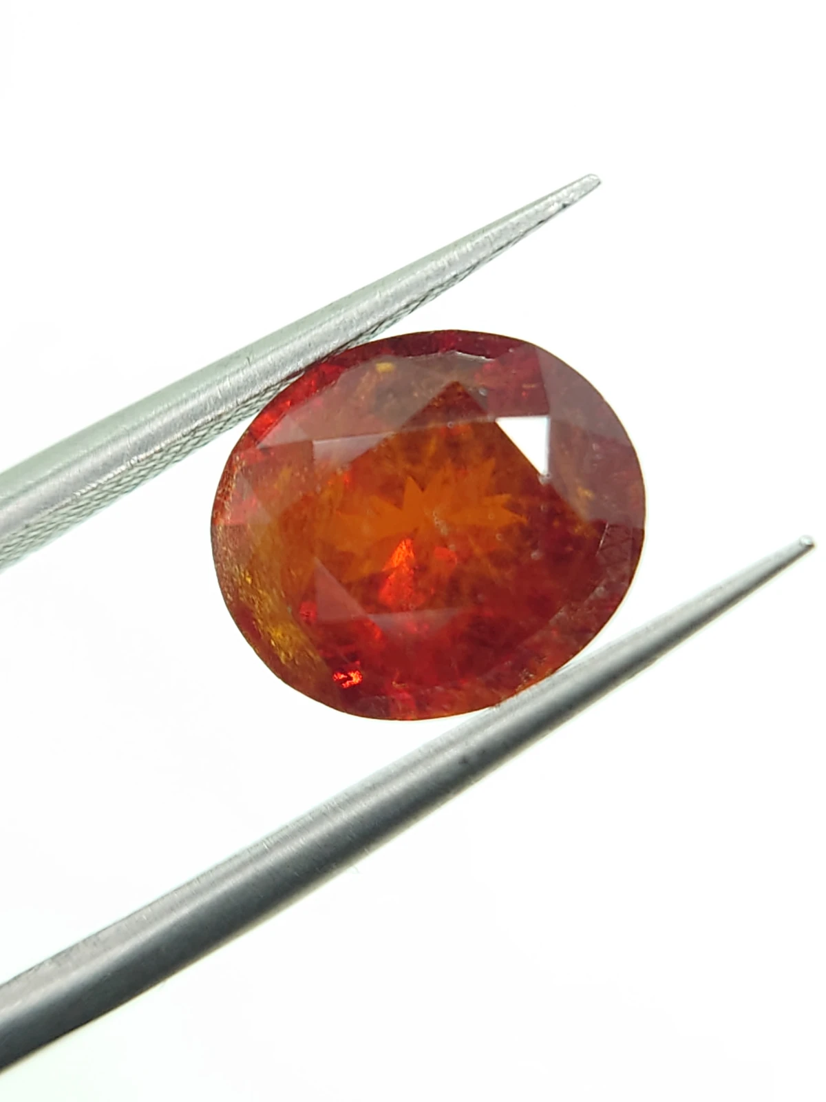 4.27ct Natural Fanta Spessartite Garnet Oval Cut Loose Gemstone From Nigeria — view 5