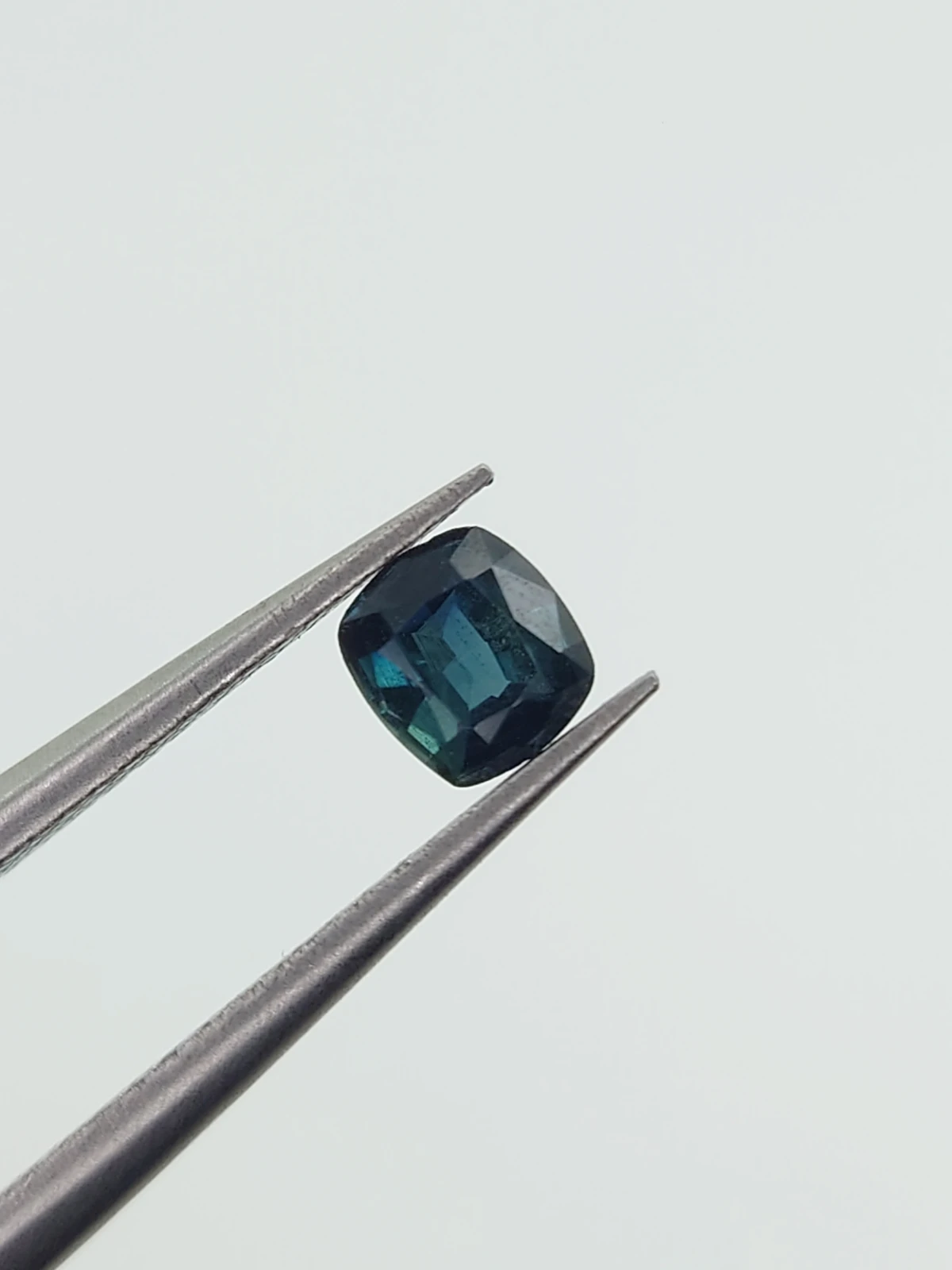 0.32ct Natural Bicolor Sapphire Square Cut Loose Gemstone From Nigeria — view 1