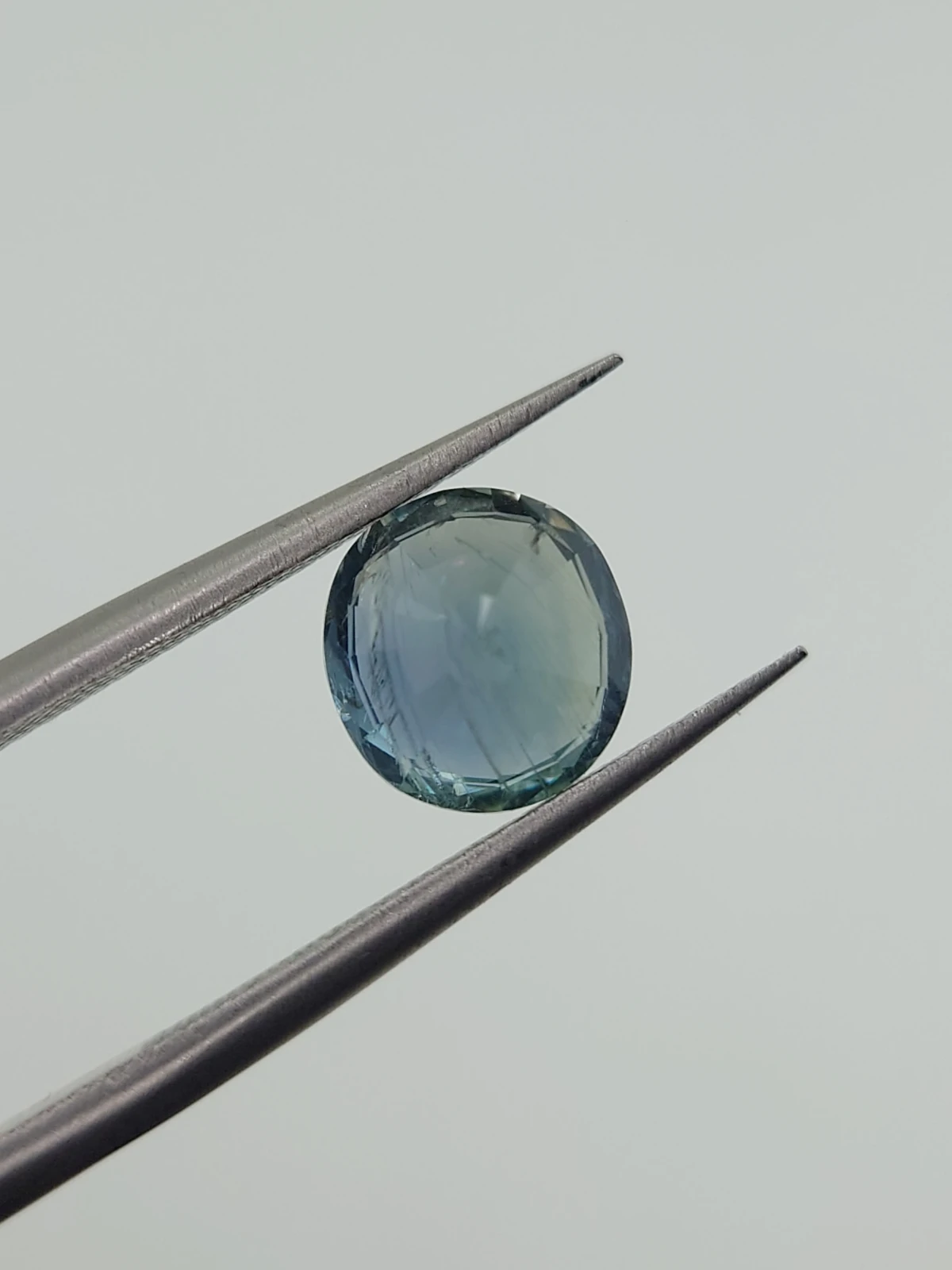 2.41ct Natural Sapphire Aqua Blue Round Cut Loose Gemstone From Malawi — view 3