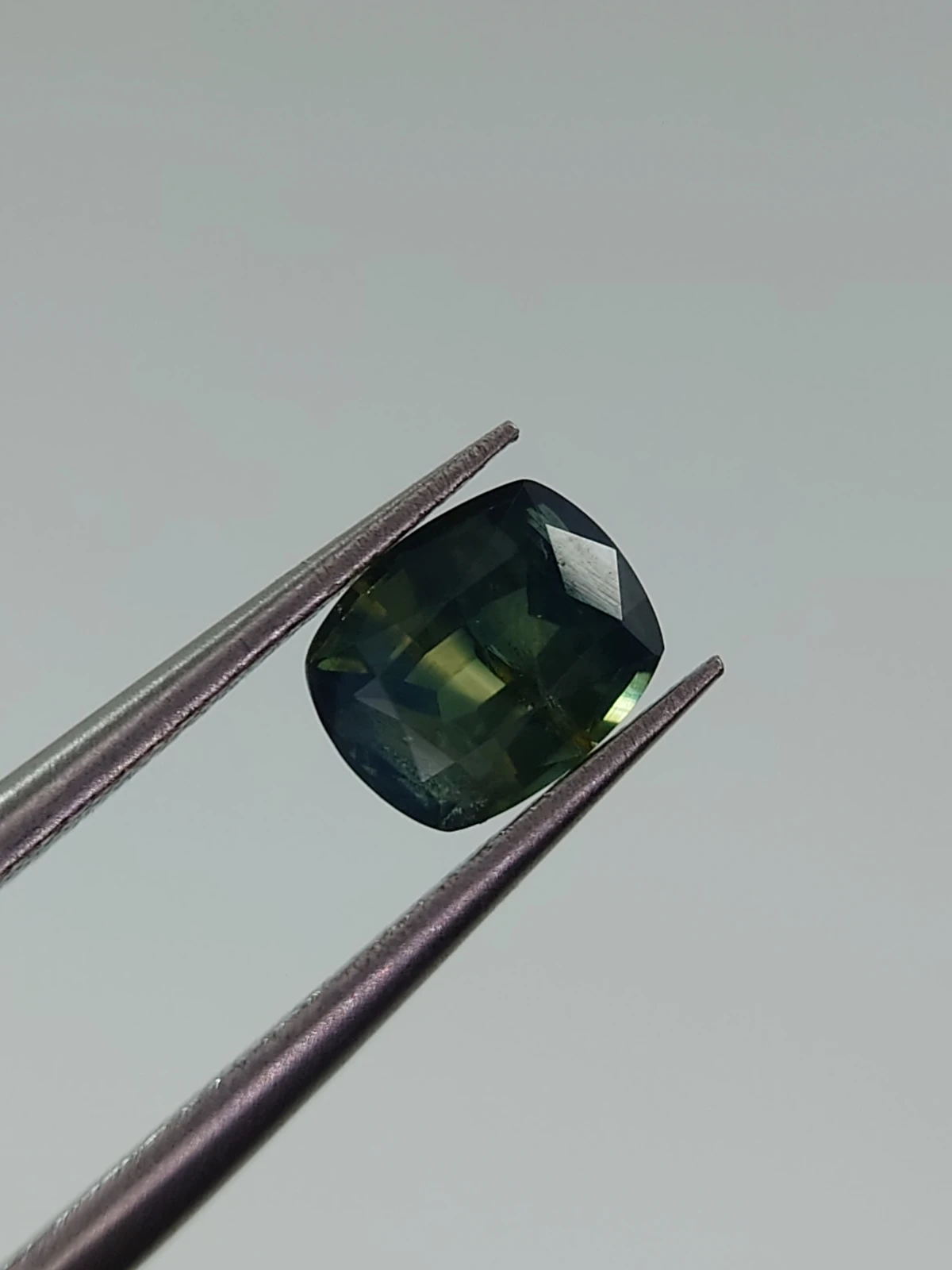 1.03ct Natural Sapphire Cushion Cut Loose Gemstone From Nigeria — view 1