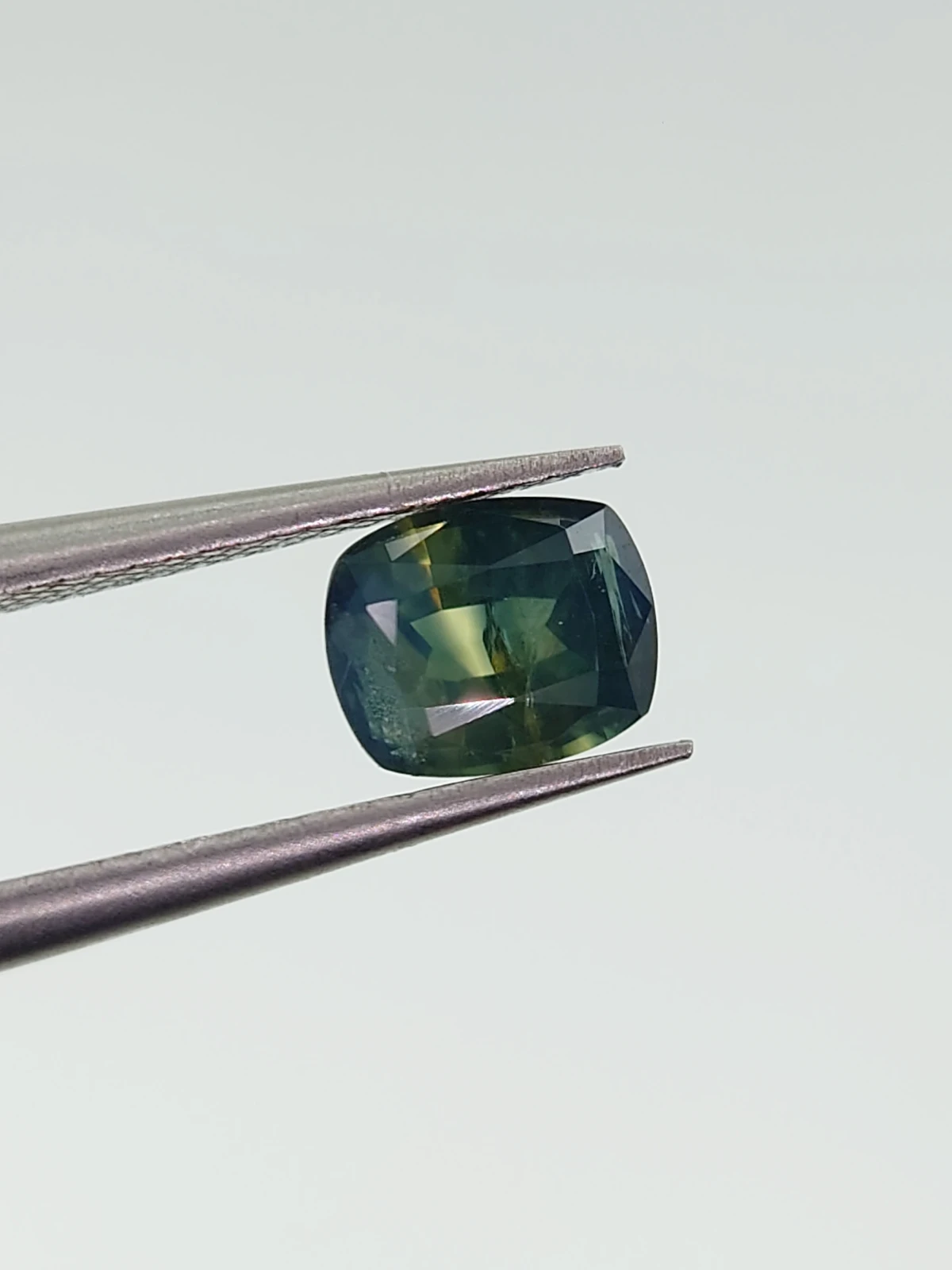 1.03ct Natural Sapphire Cushion Cut Loose Gemstone From Nigeria — view 5