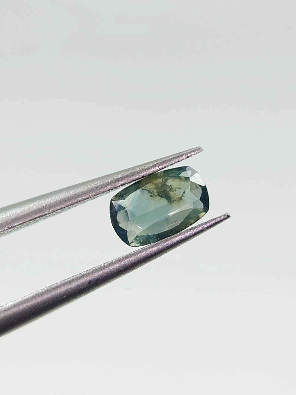 0.42ct Natural Sapphire Cushion Cut Loose Gemstone From Nigeria — view 2