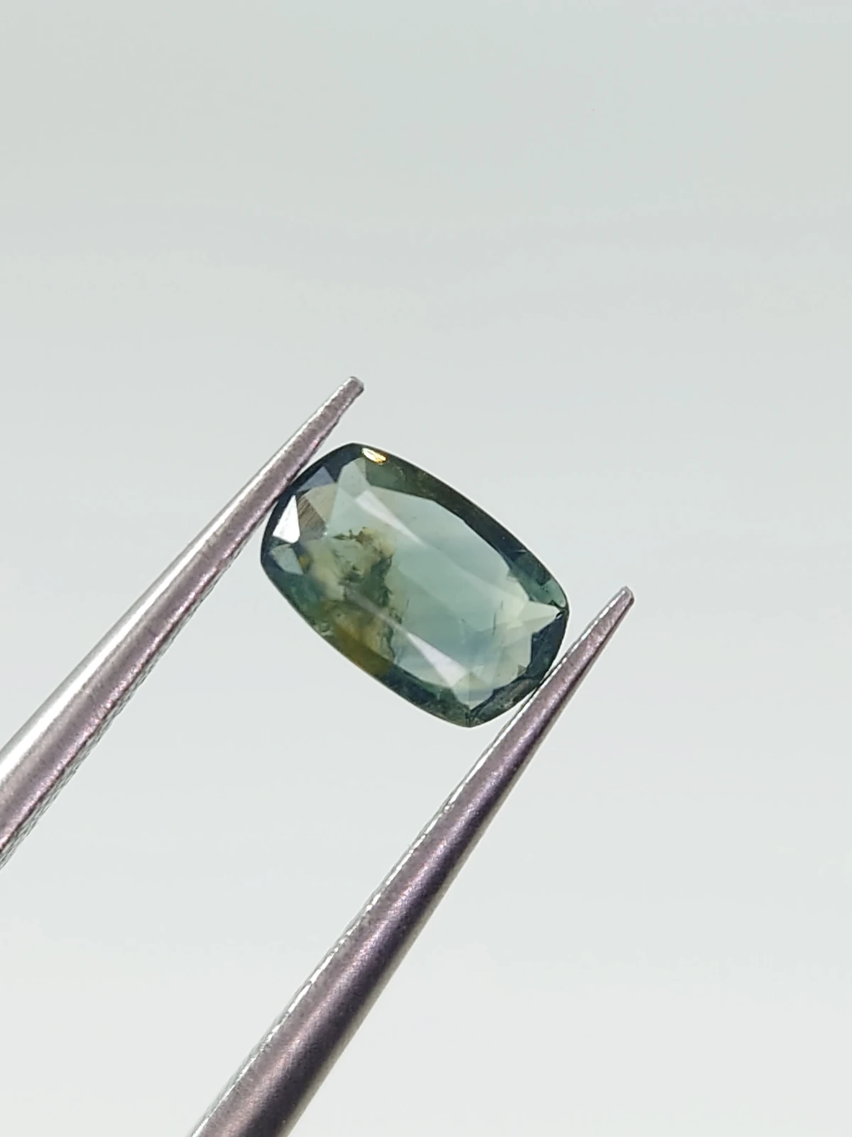 0.42ct Natural Sapphire Cushion Cut Loose Gemstone From Nigeria — view 5
