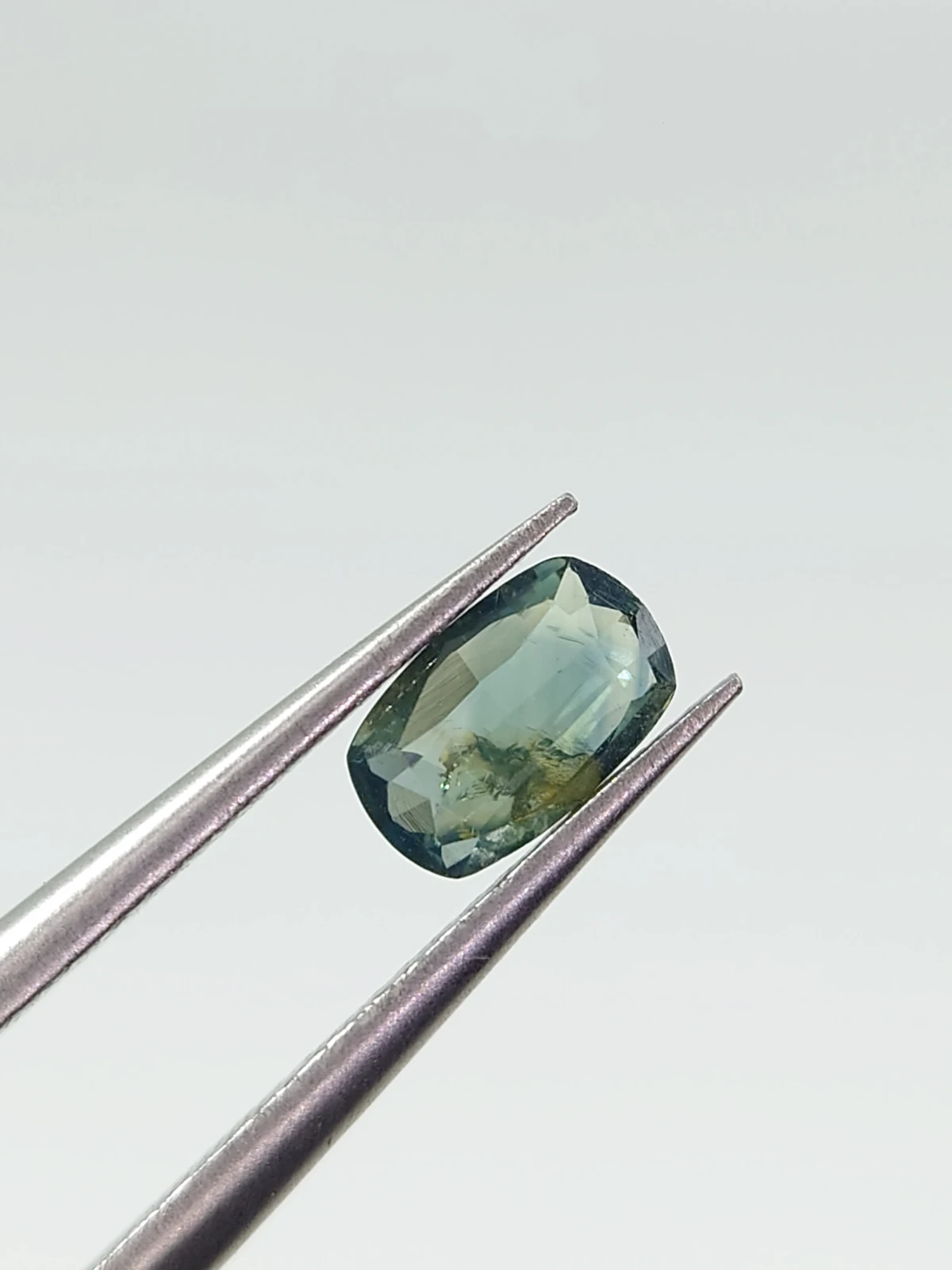 0.42ct Natural Sapphire Cushion Cut Loose Gemstone From Nigeria — view 6