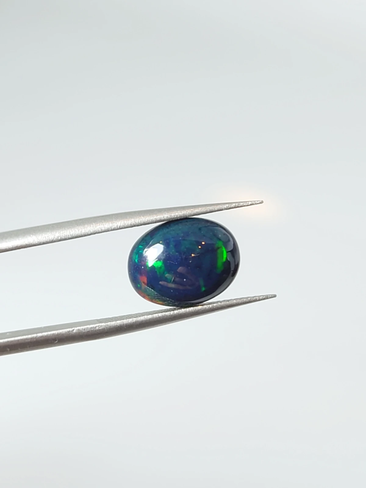 2.5ct Natural  Ethiopian Black Opal — view 1
