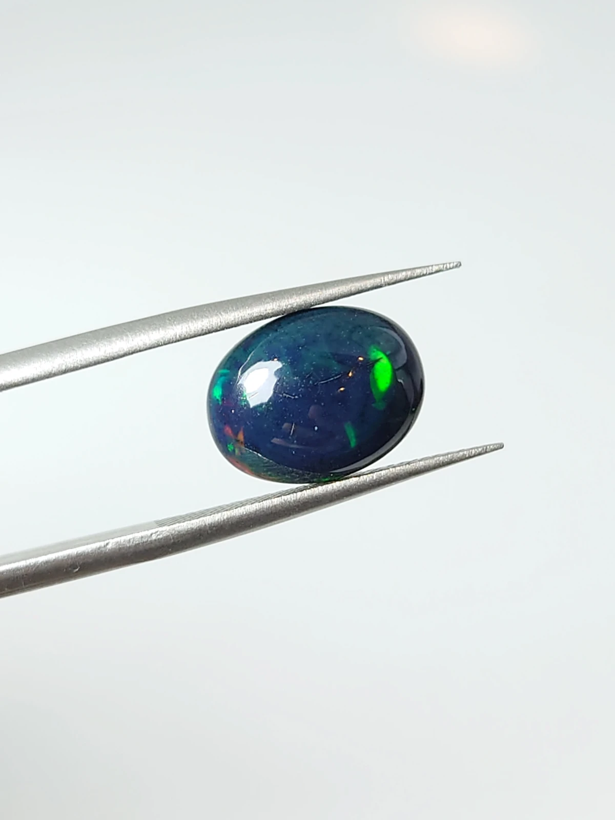 2.5ct Natural  Ethiopian Black Opal — view 2