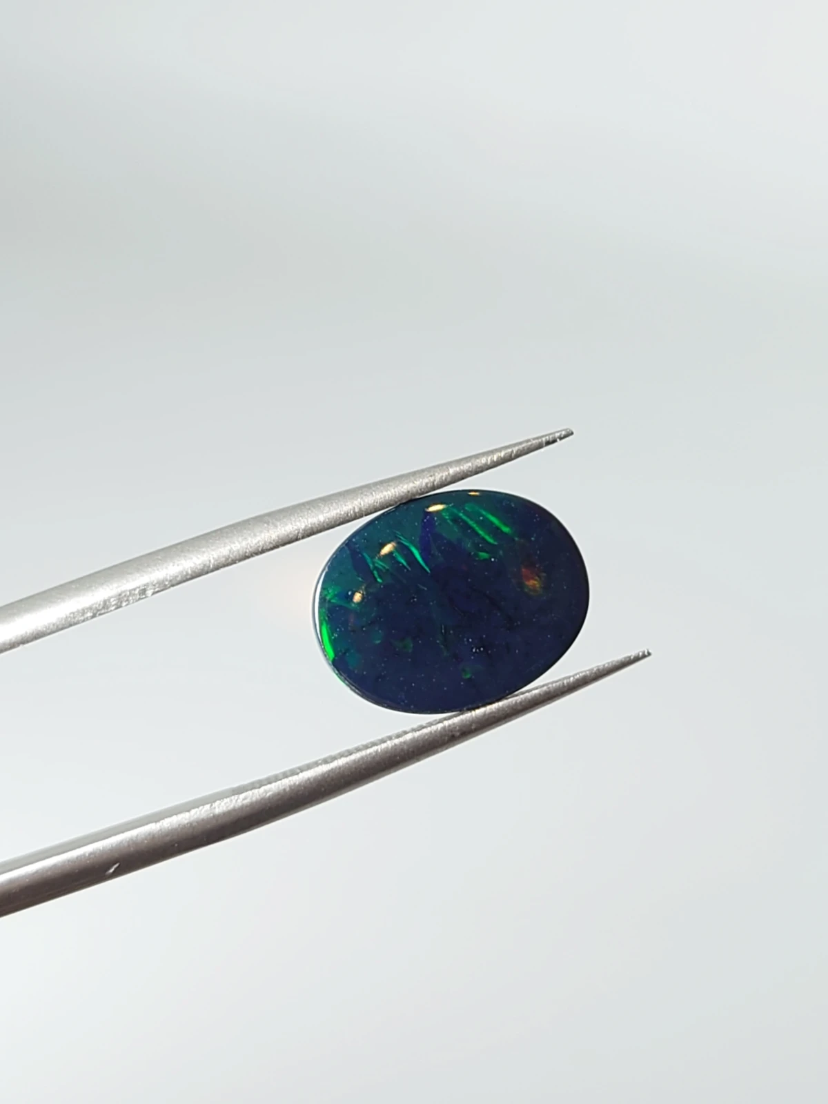2.5ct Natural  Ethiopian Black Opal — view 6