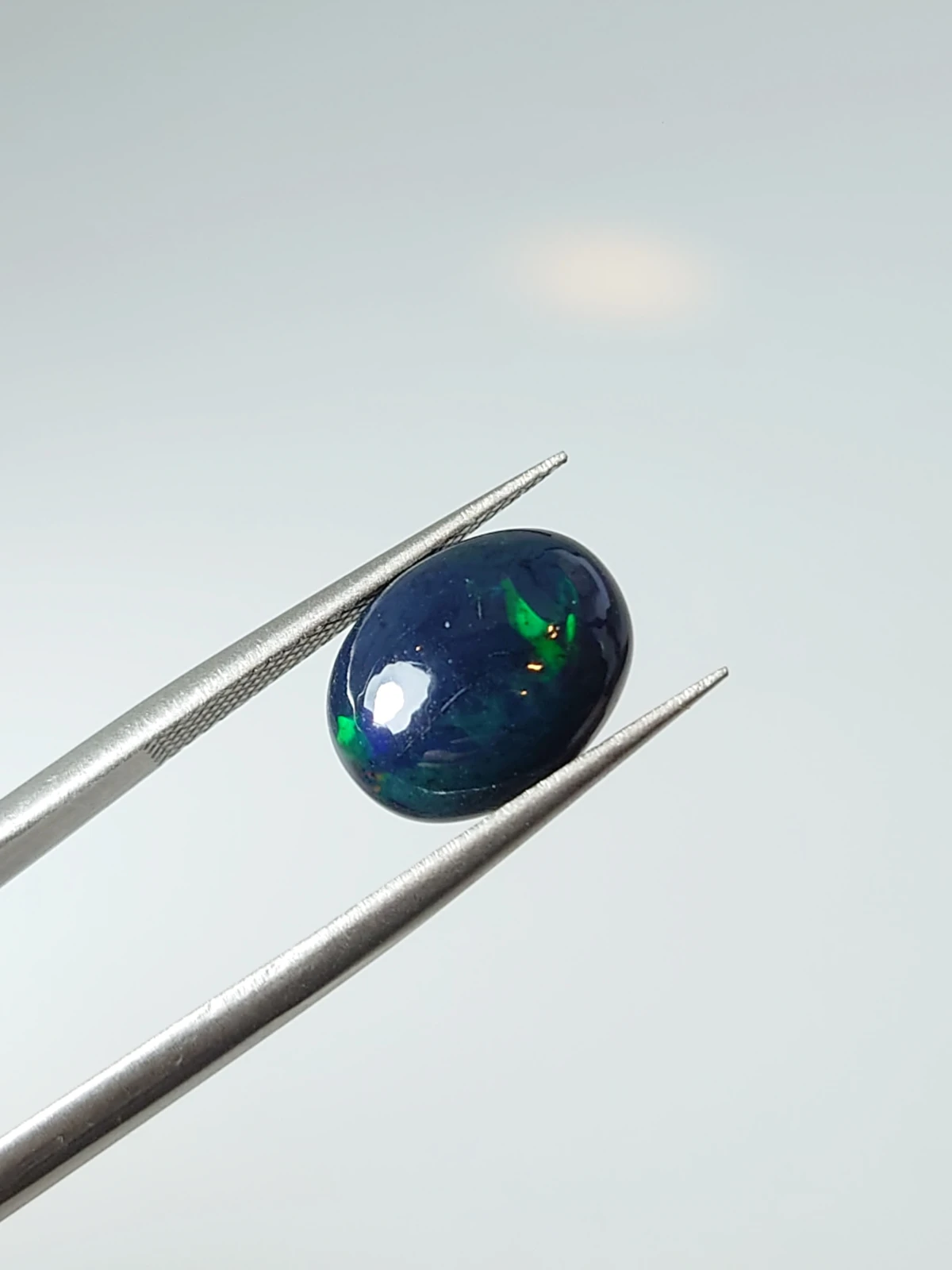 2.5ct Natural  Ethiopian Black Opal — view 9