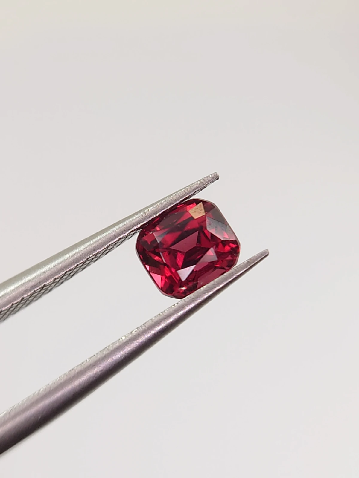 0.75ct Natural Umbalite Garnet Modified Cushion Cut Loose Gemstone From Malawi — view 1