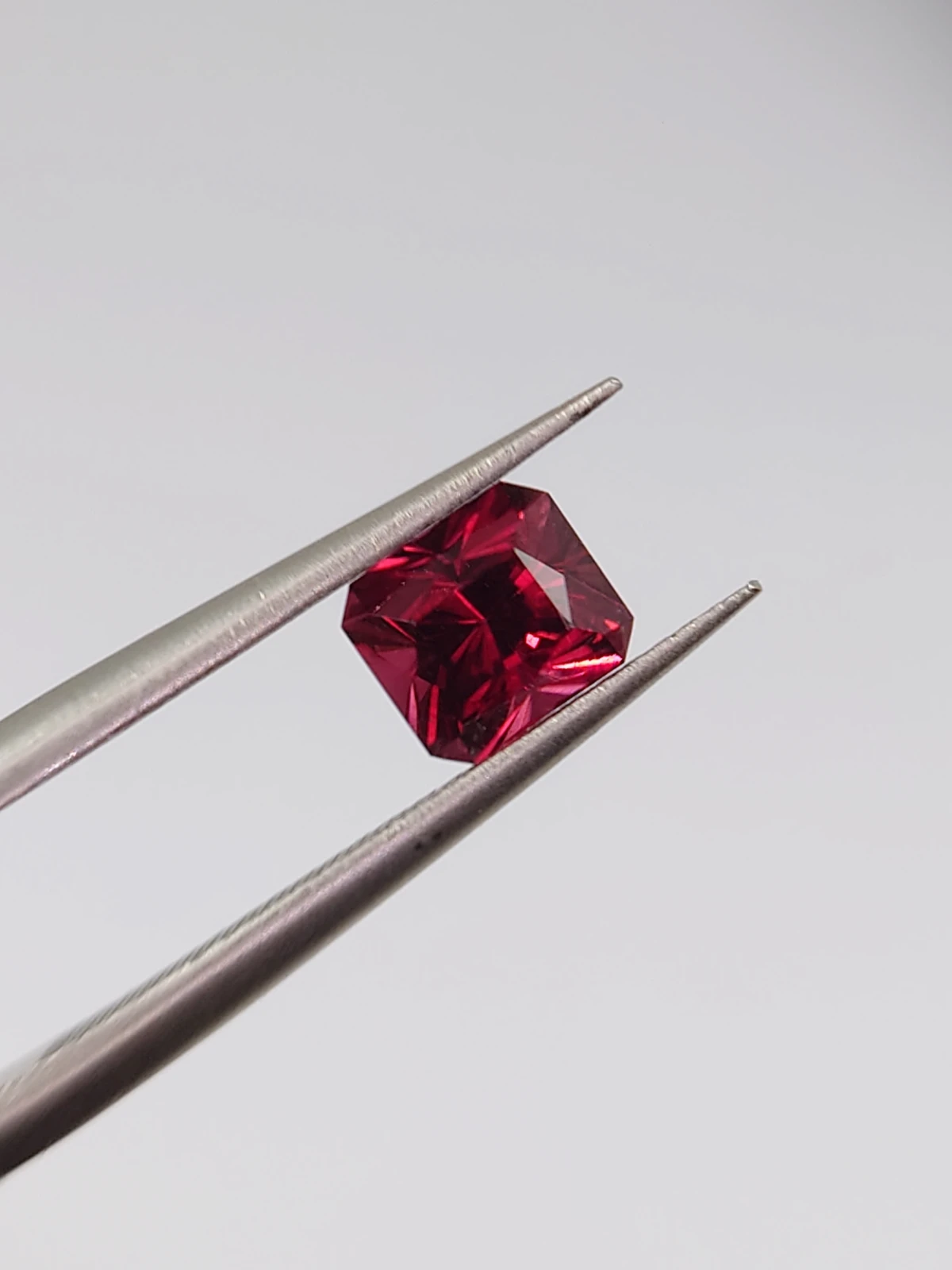 0.93ct Natural Umbalite Garnet Modified Cushion Cut Loose gemstone From Malawi — view 1