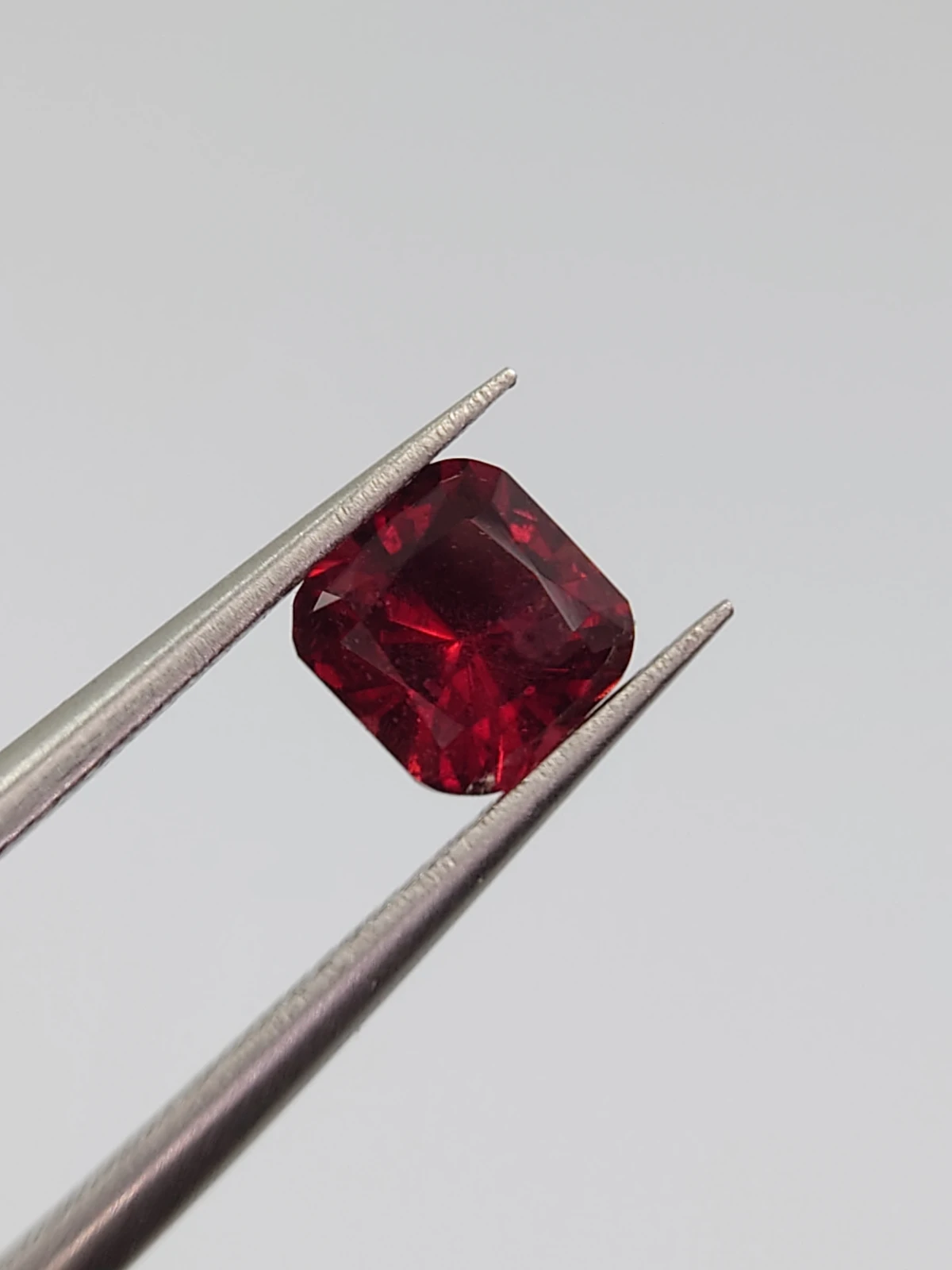 1.04ct Natural Rhodolite Garnet Modified Cushion Cut Loose Gemstone from Tanzania — view 1