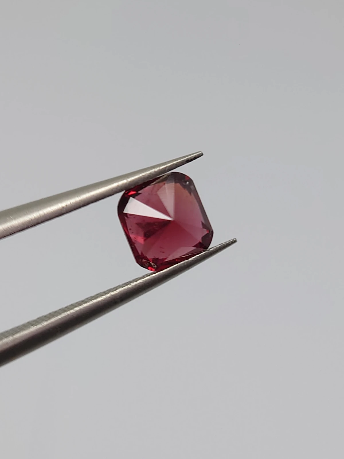 1.04ct Natural Rhodolite Garnet Modified Cushion Cut Loose Gemstone from Tanzania — view 2