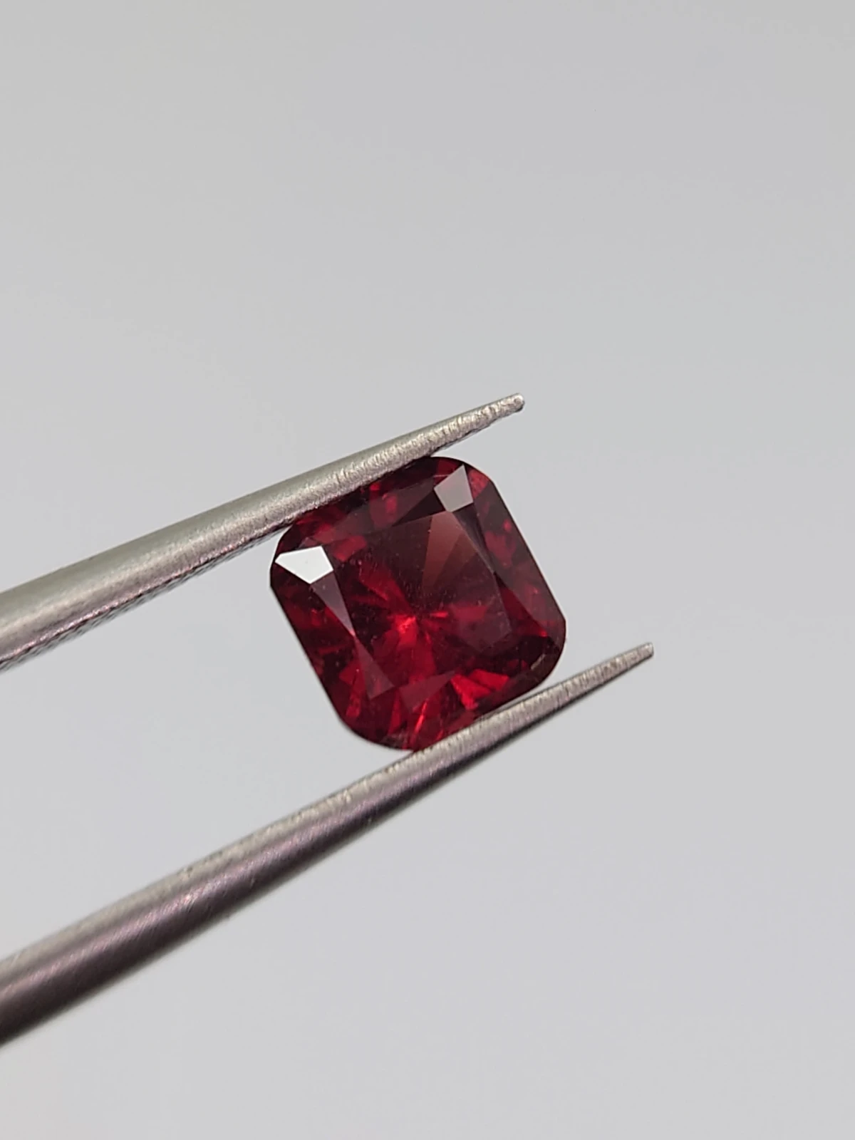 1.04ct Natural Rhodolite Garnet Modified Cushion Cut Loose Gemstone from Tanzania — view 4