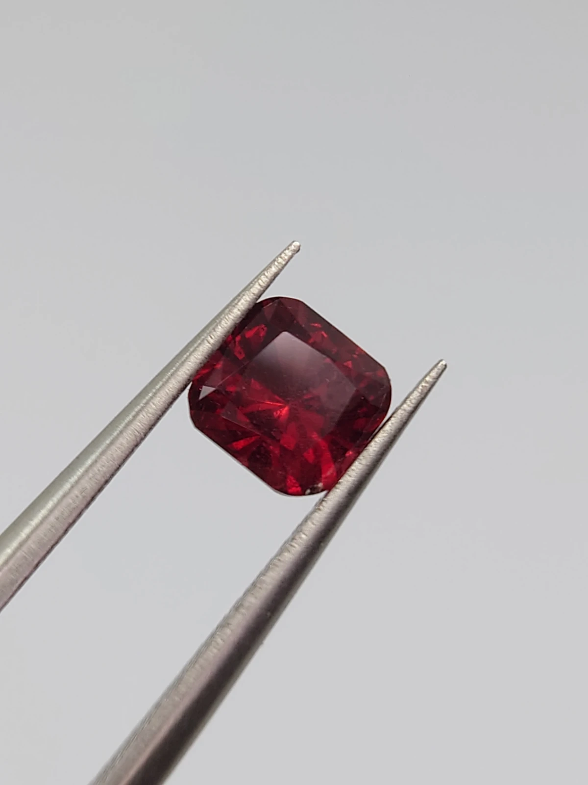 1.04ct Natural Rhodolite Garnet Modified Cushion Cut Loose Gemstone from Tanzania — view 6