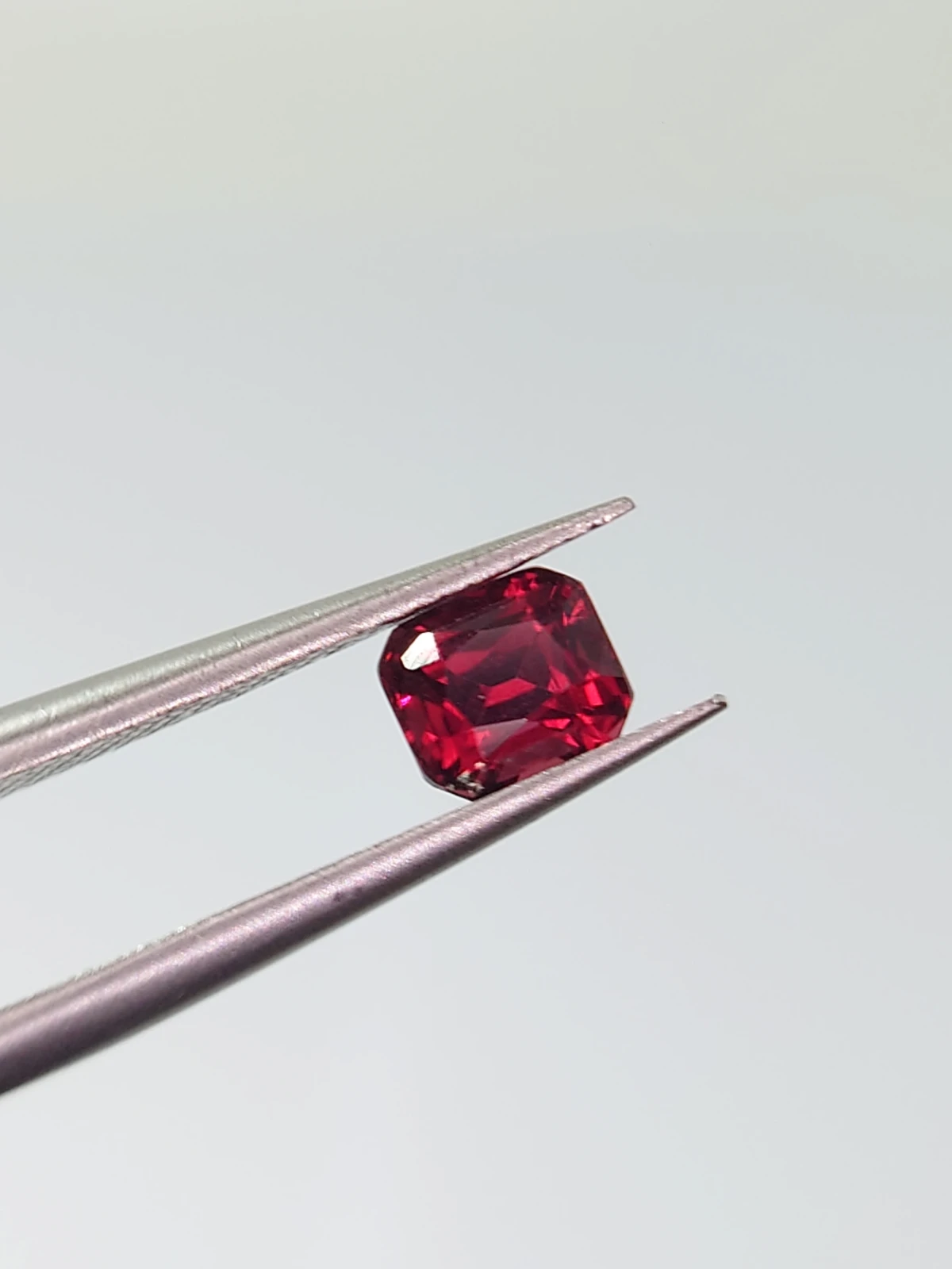0.65ct Natural Umbalite Garnet Cushion Cut Loose Gemstone From Malawi — view 3