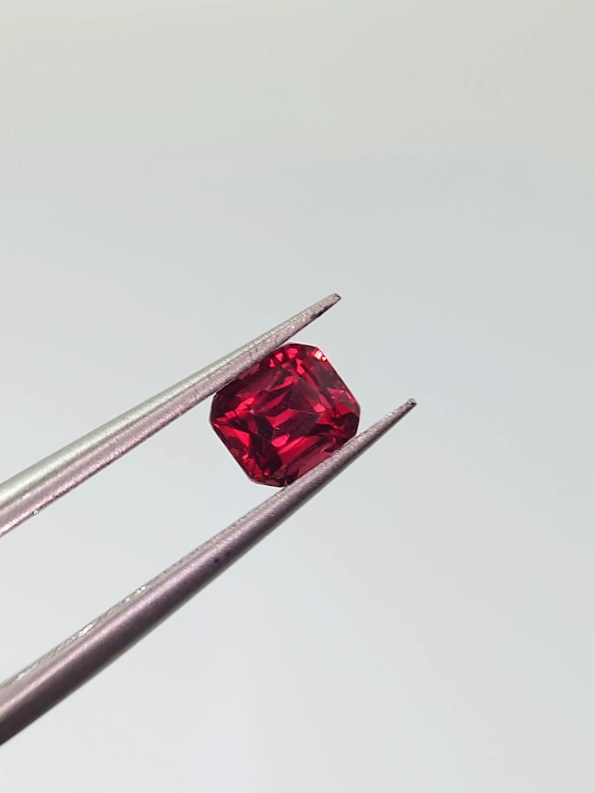 0.65ct Natural Umbalite Garnet Cushion Cut Loose Gemstone From Malawi — view 5
