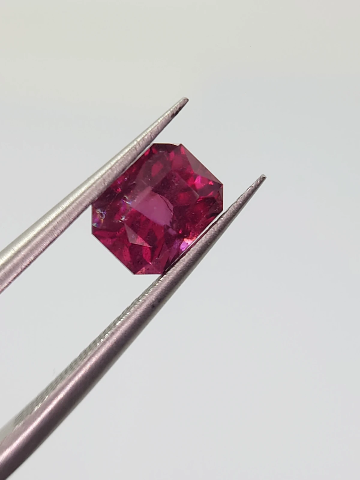1.5ct Natural Umbalite Garnet Modified Cushion Cut Loose Gemstone From Malawi — view 3