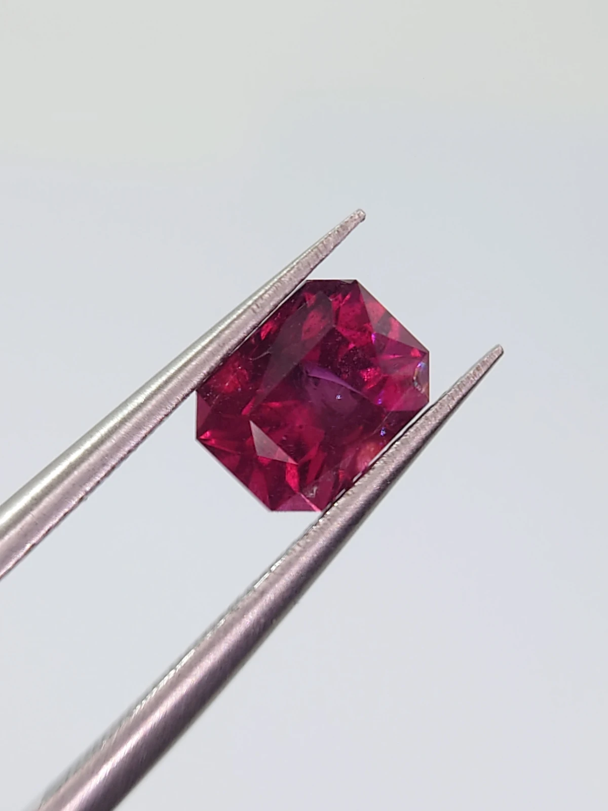 1.5ct Natural Umbalite Garnet Modified Cushion Cut Loose Gemstone From Malawi — view 6