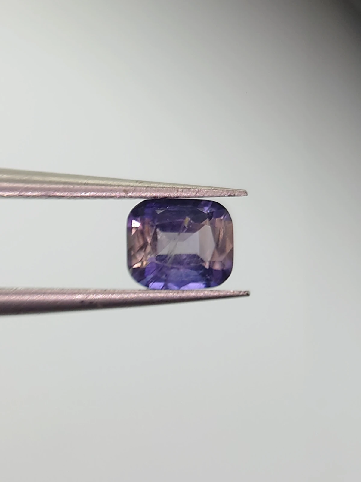 0.6ct Natural Iolite Cushion Cut Loose Gemstone From Madagascar — view 5